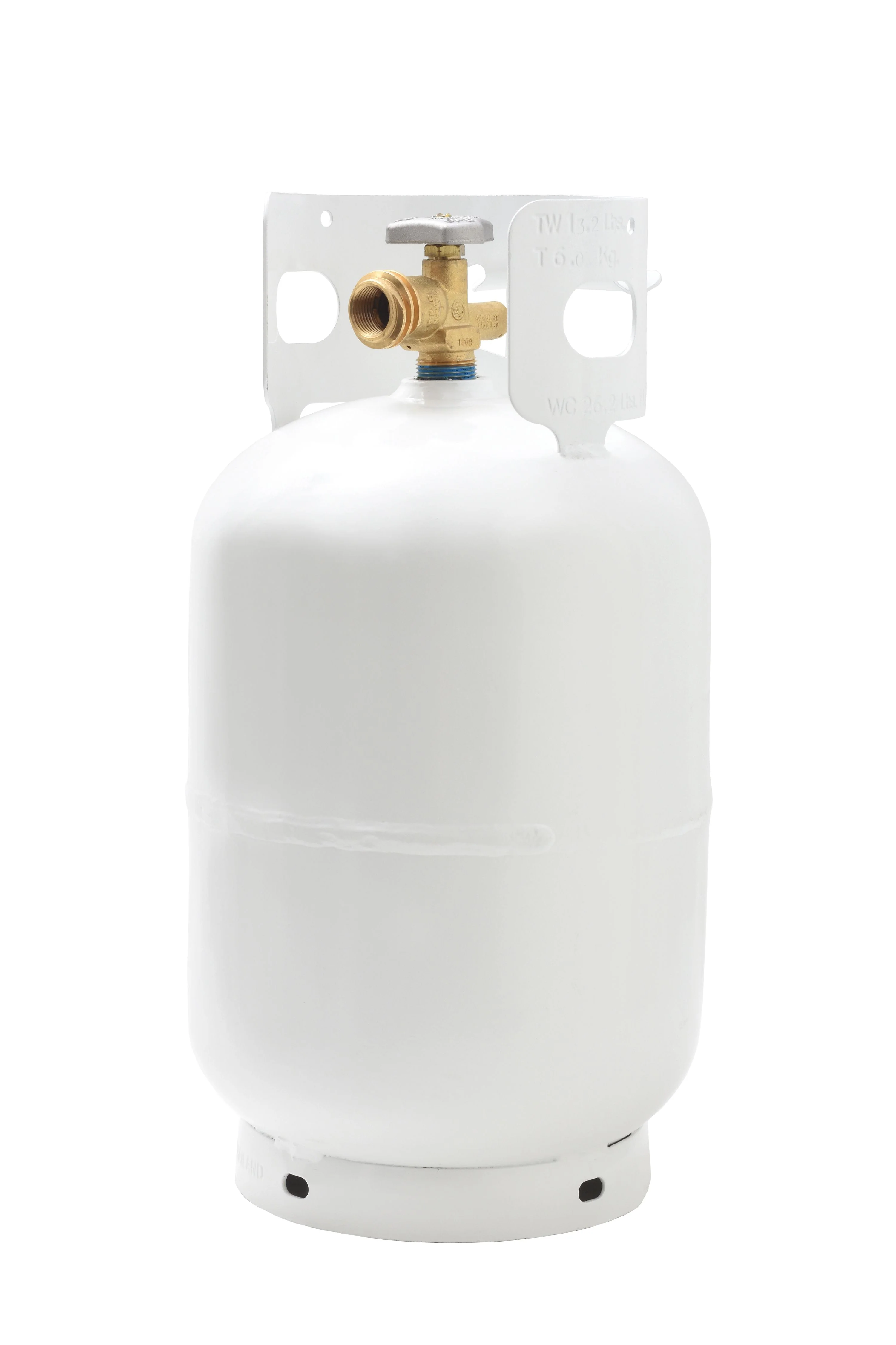 11 lb Propane Tank Cylinder with Type 1 Overfill Protection Device Valve (Ships Empty) - Image 3