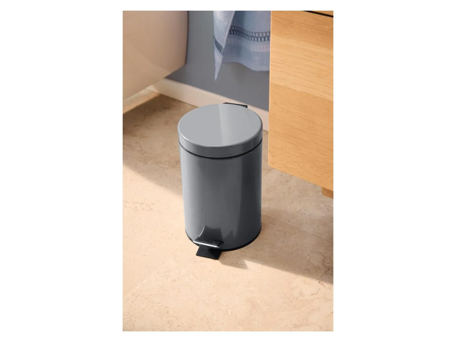 LIVARNO Poubelle de salle de bains, 2,6 L