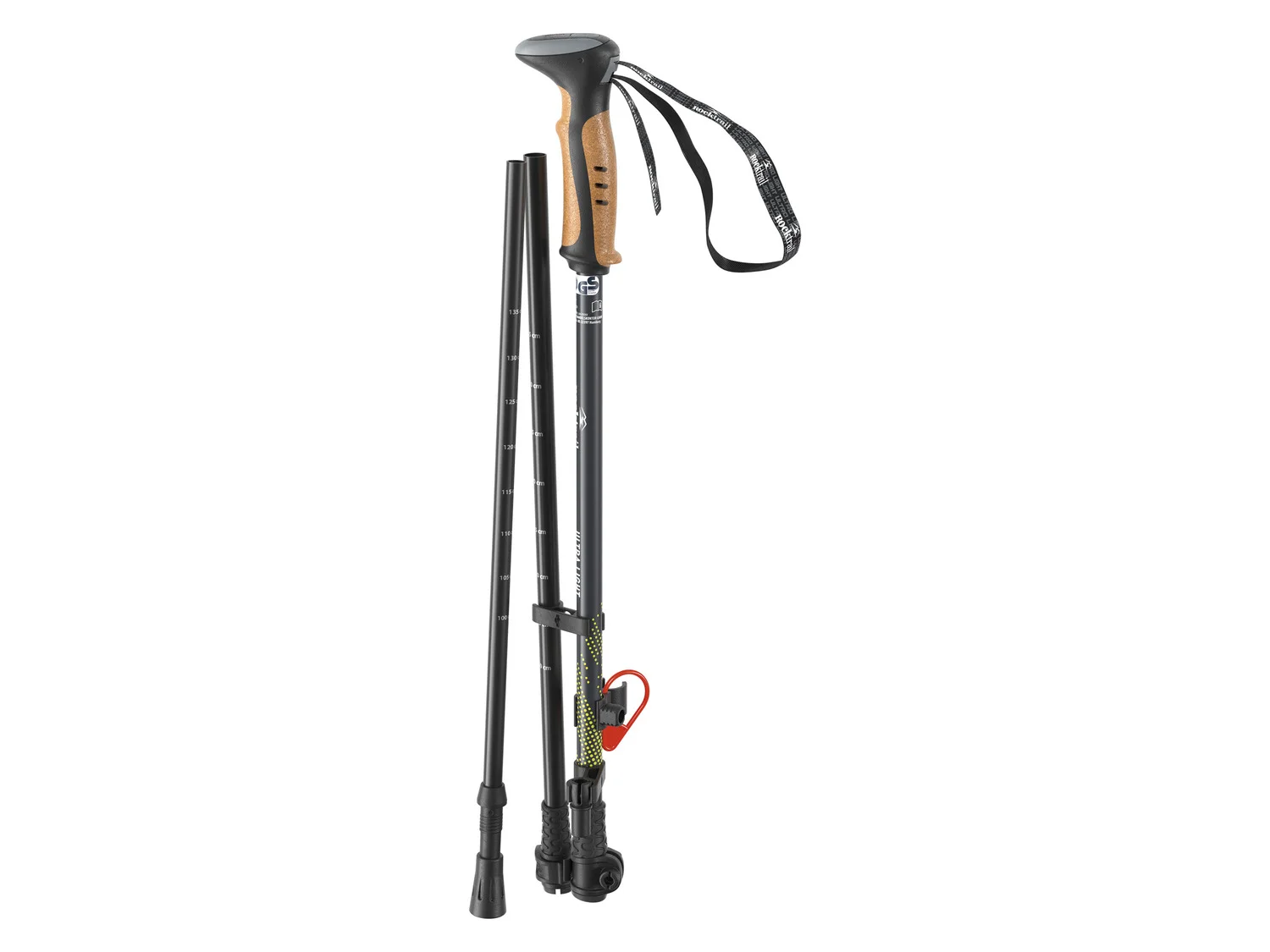 Rocktrail Btons de randonne en aluminium