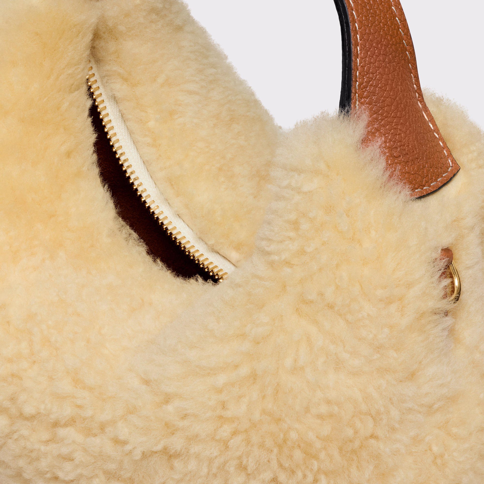 Teen Celine Lulu IN SHEARLING AND CALFSKIN