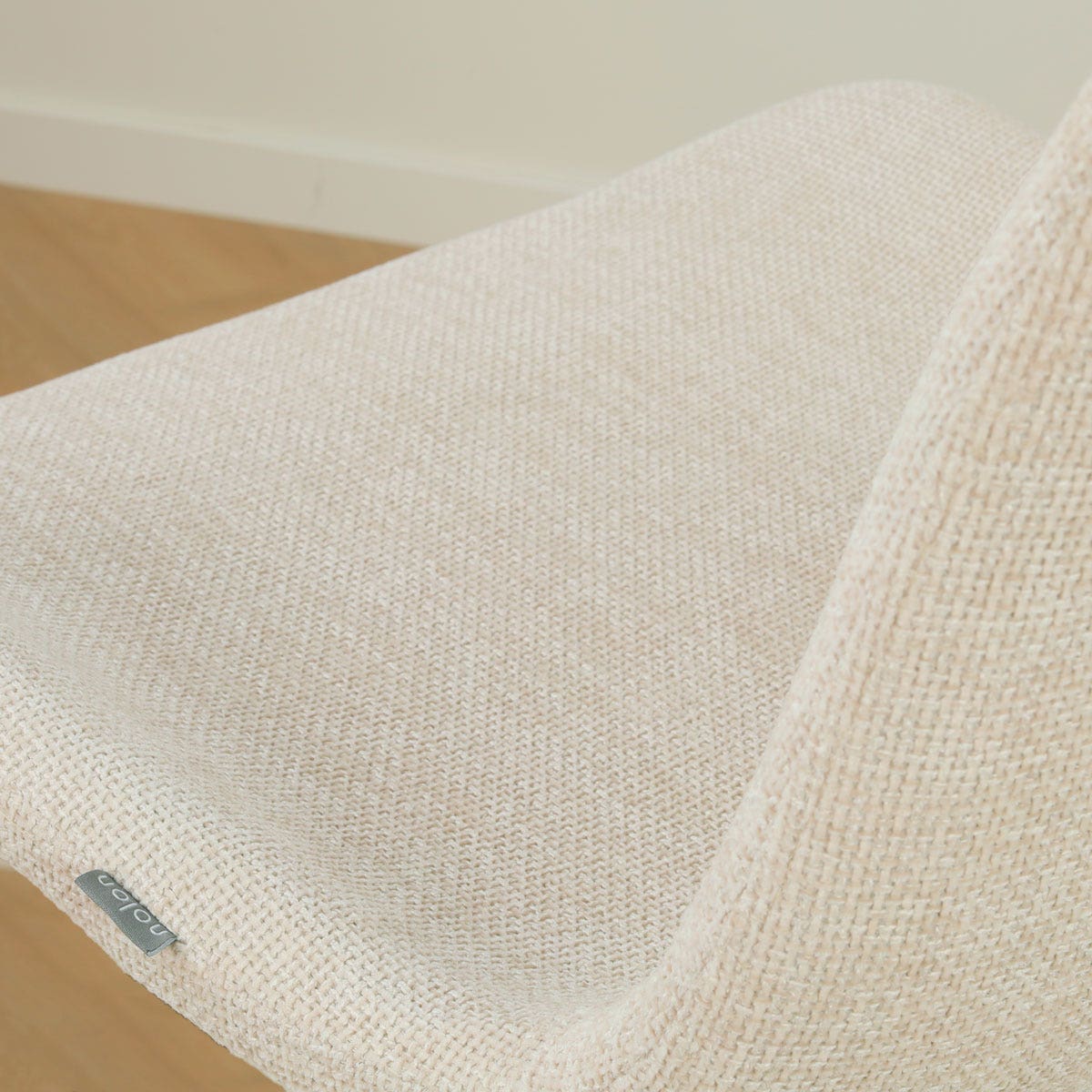 Nolon Nout-Fé Bureaustoel Cottonbeige - Zwart Onderstel