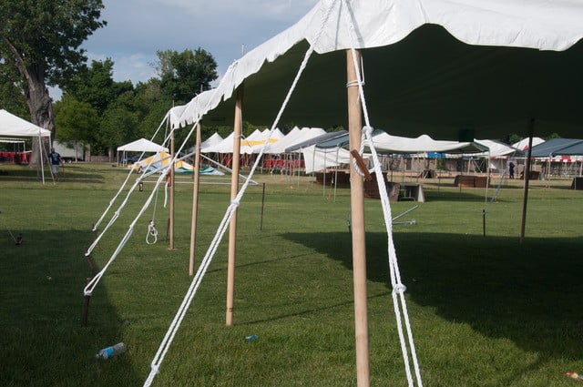 Sectional Outdoor Wedding Event Party Canopy Tent, White Waterproof, 30 ft x 60 ft(30 x 60) - Image 8