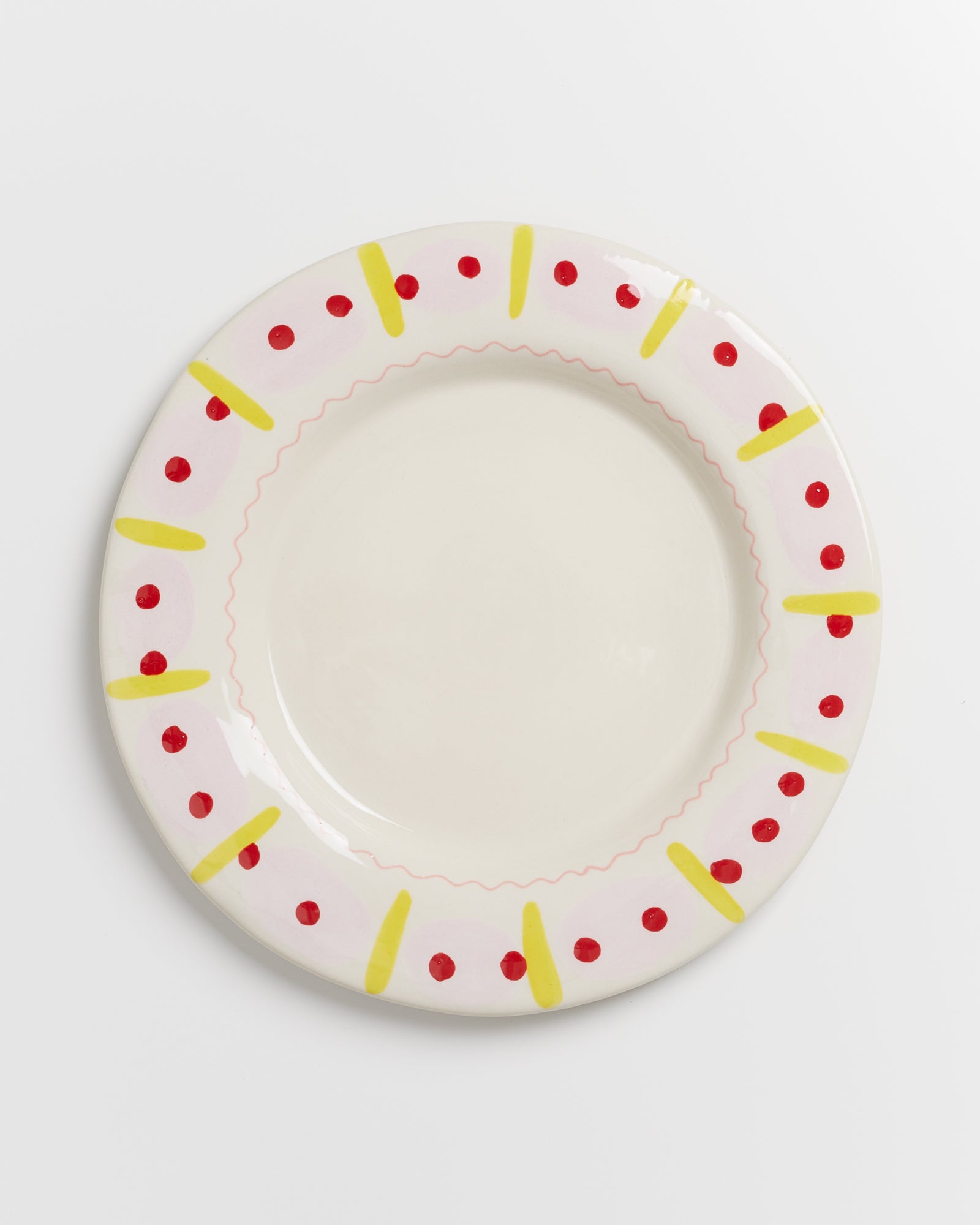 ALFAMA - LARGE PLATE CLASSIC PINK RED