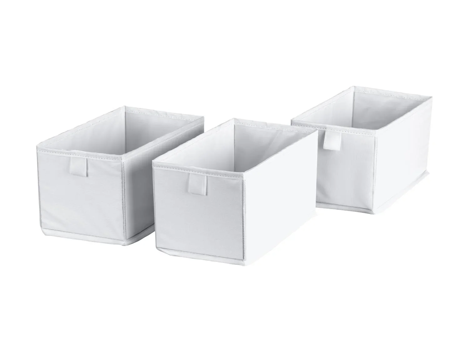 W5 Lot de 2 botes de rangement