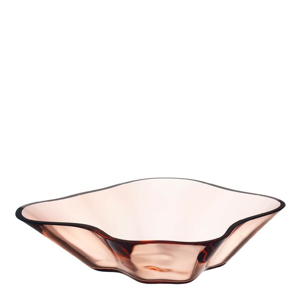 Aalto Blomster skål 27,9x7,5 cm rio brun