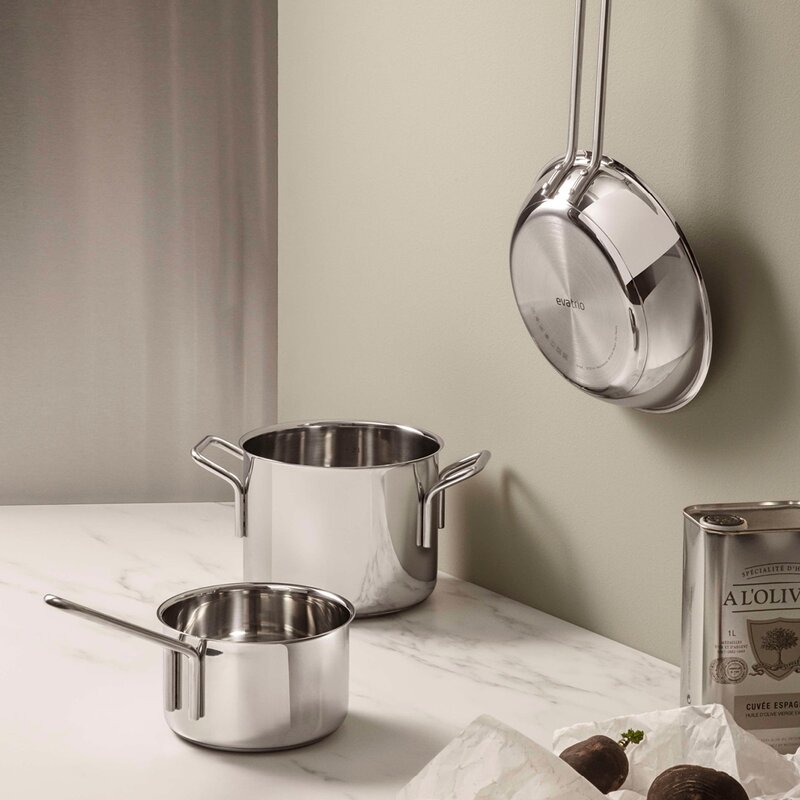 Stainless Steel grytesett 4 deler