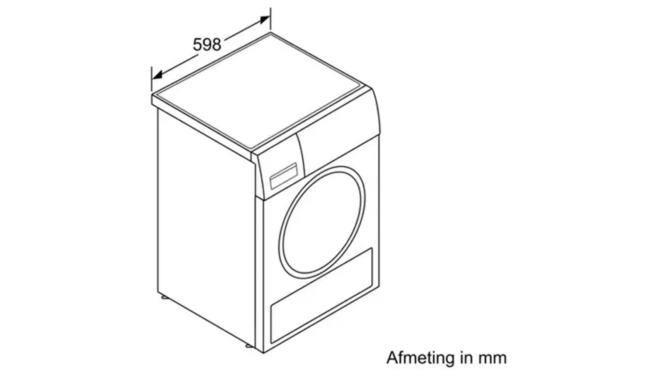 Bosch Bundel - Wasmachine WGG244ZPFG Serie 6 Iron Assist 9 kg + Droogkast WQG235D8FG Serie 6 SelfCleaning condenser