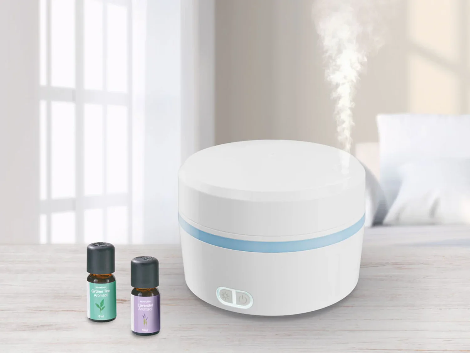 SILVERCREST PERSONAL CARE Diffuseur d'armes  ultrasons, avec huiles aromatiques