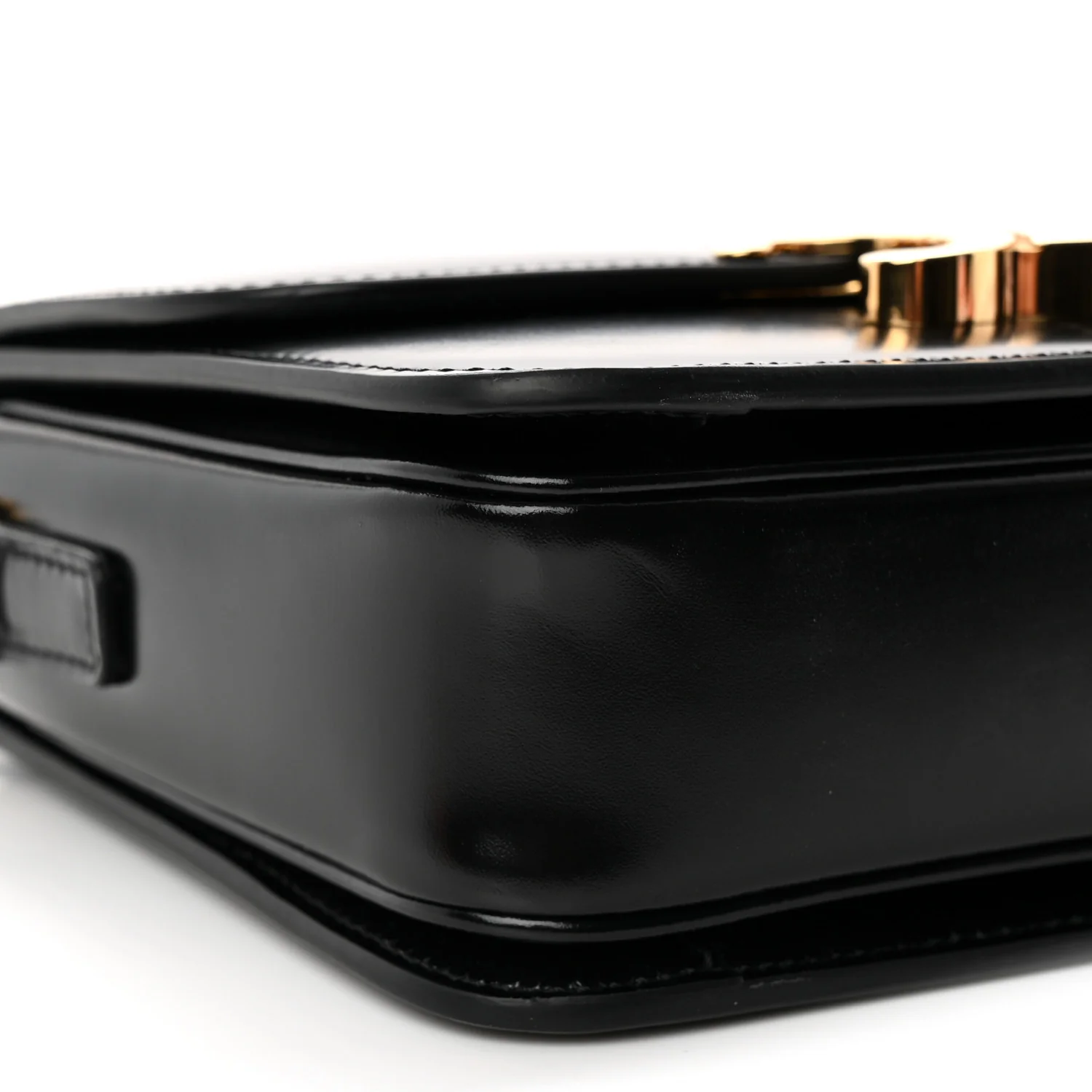 Shiny Calfskin Teen Triomphe Black
