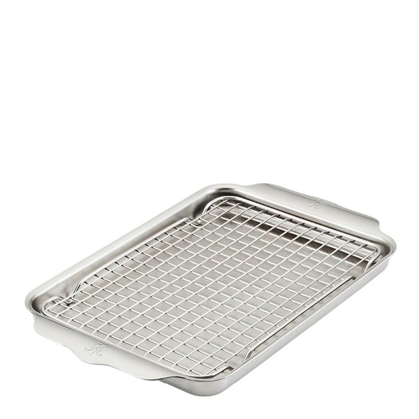 Ovenbond plate med avkjølingsrist 24x39 cm