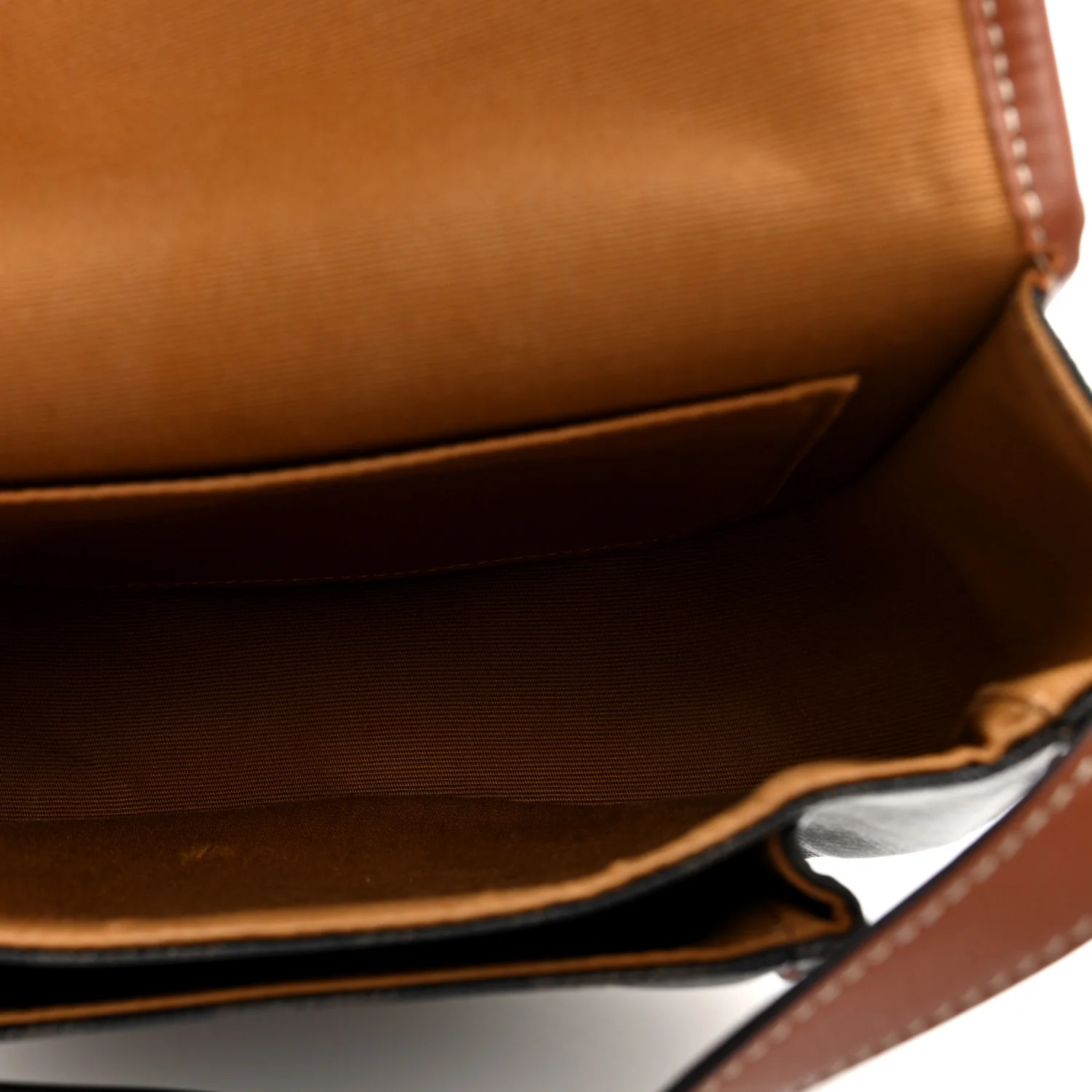Triomphe Canvas Medium Folco Bag Tan