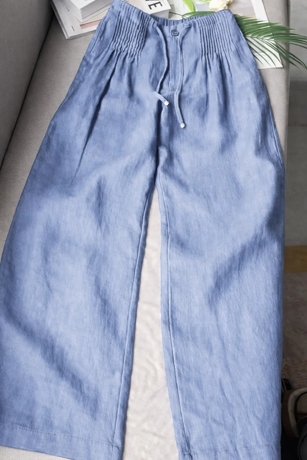Zofia | Pantalon large en coton léger