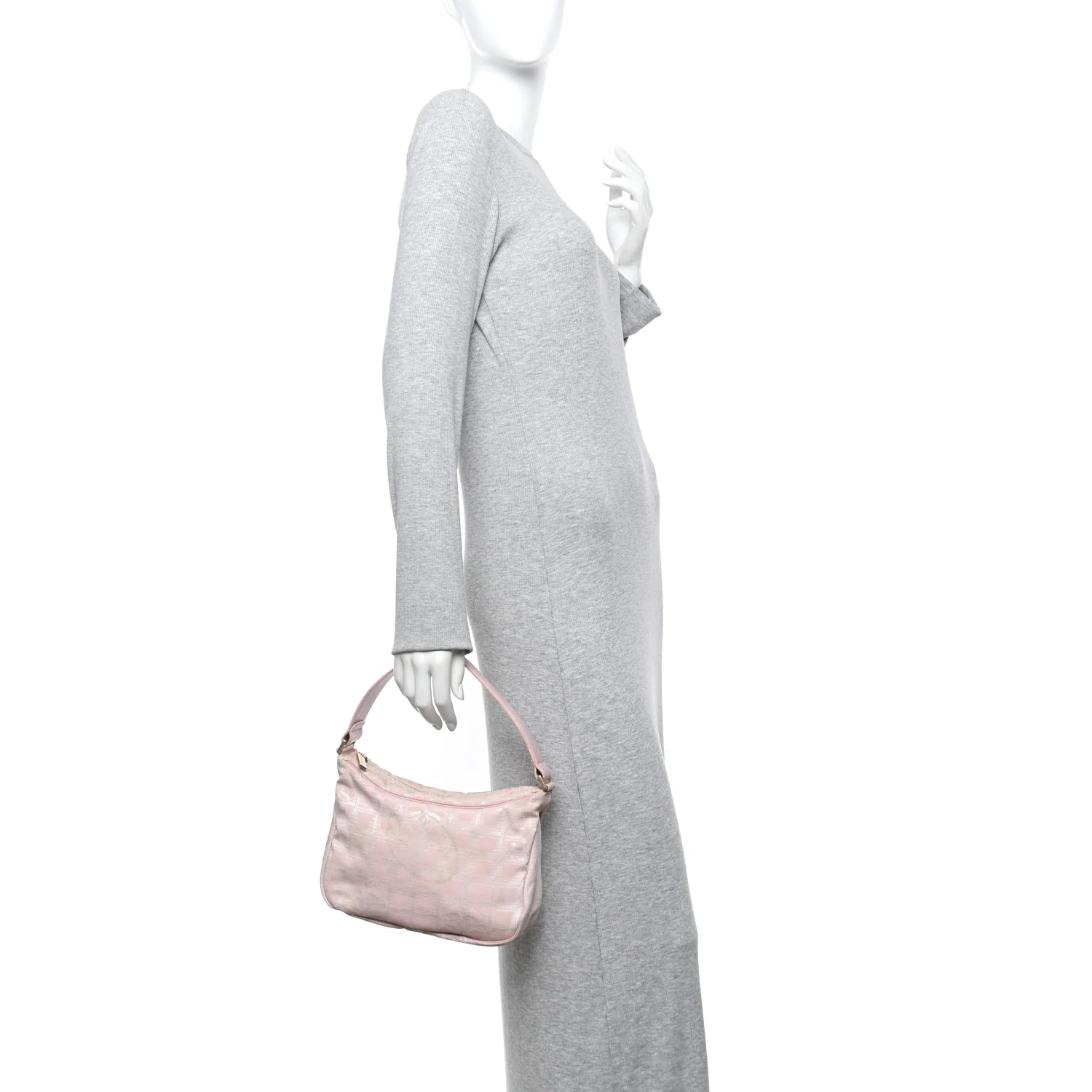 Nylon Travel Ligne Hobo Pink