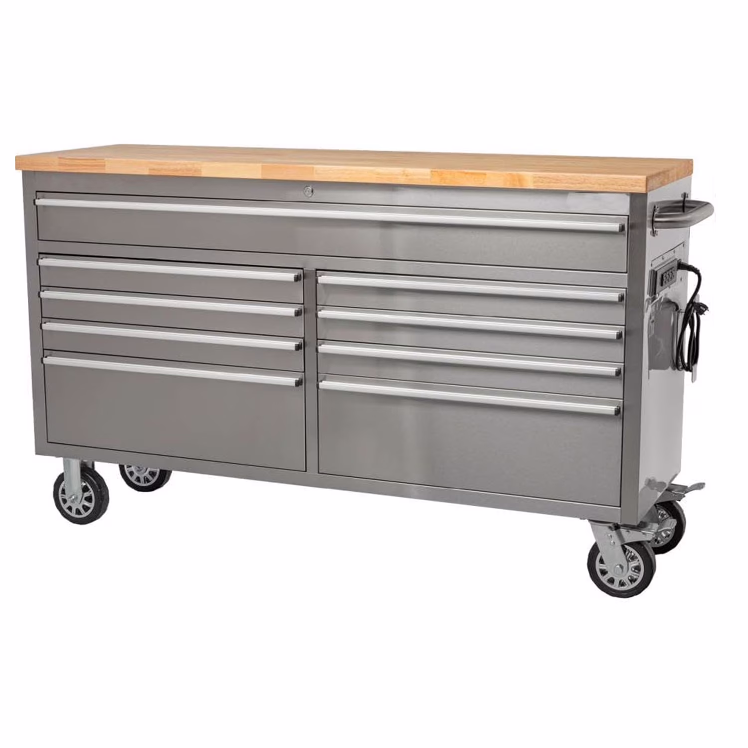 M optimized 96 Tool Chest Tool Box Mobile 24 Drawers Storage Rolling Cabinet with Wheels Lock Key Locking System Drawer Liners for Garage Warehouse Repair Shop
