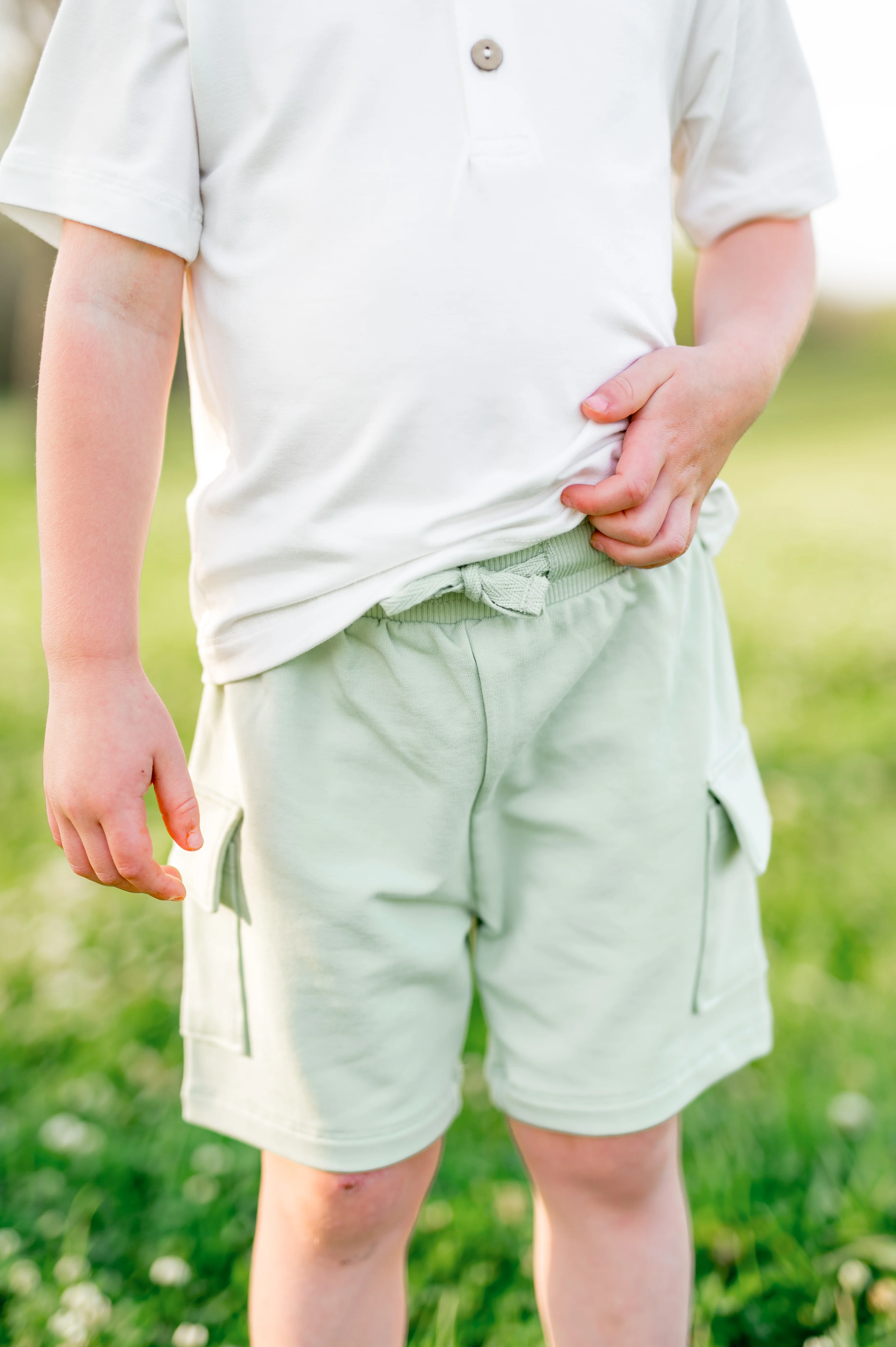 Cargo Short in Basil