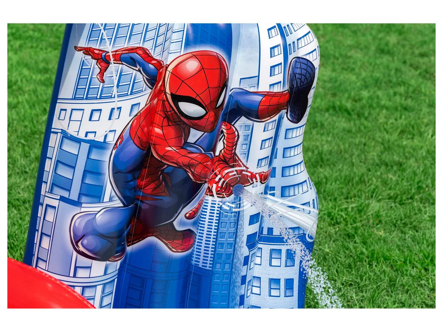 Bestway Aire de jeux gonflable Spider-Man ou Princesses Disney