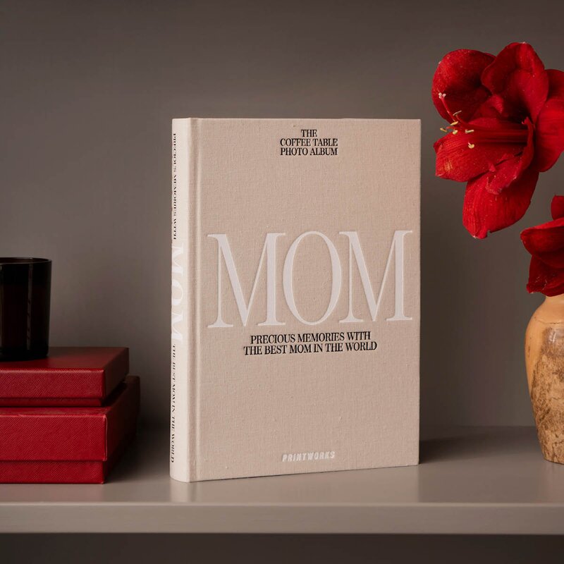 Mum fotobok beige