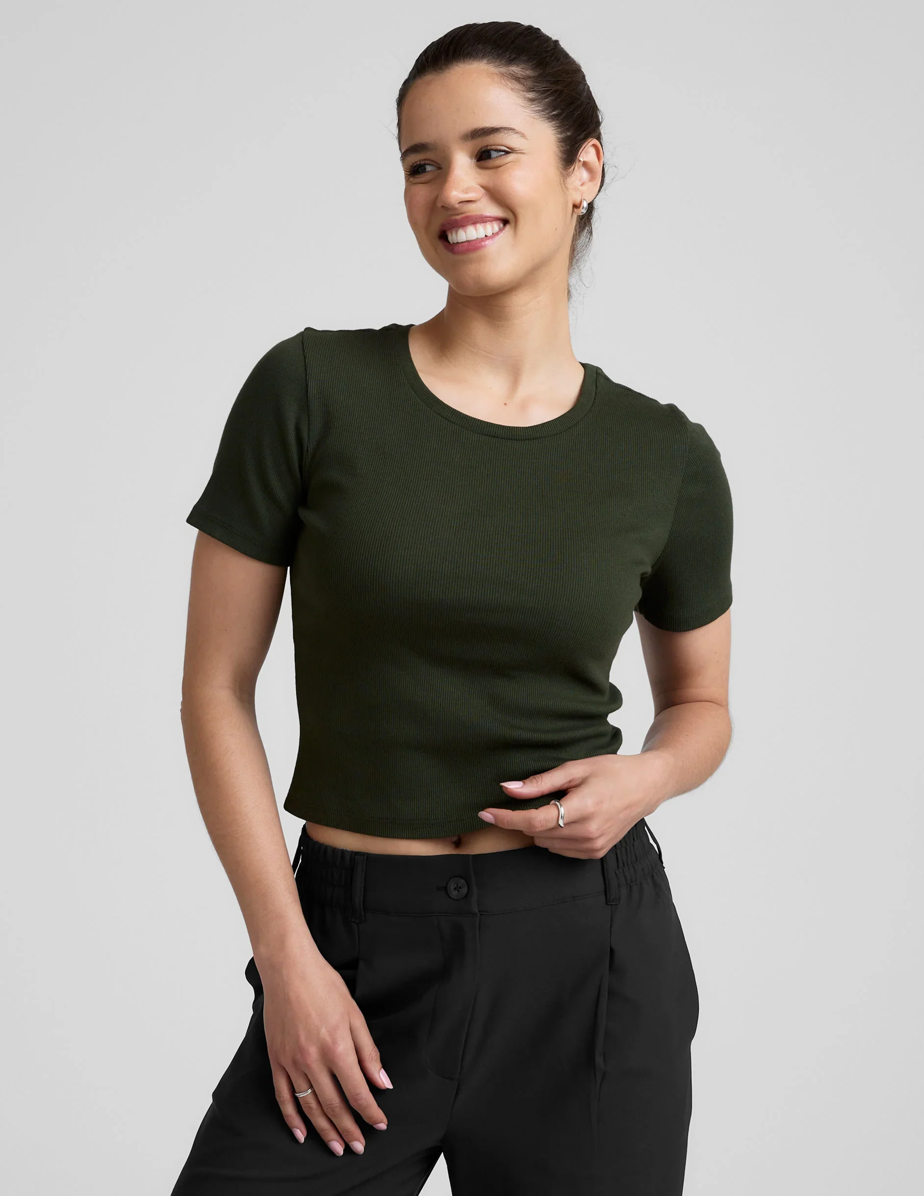 Rib Baby Tee