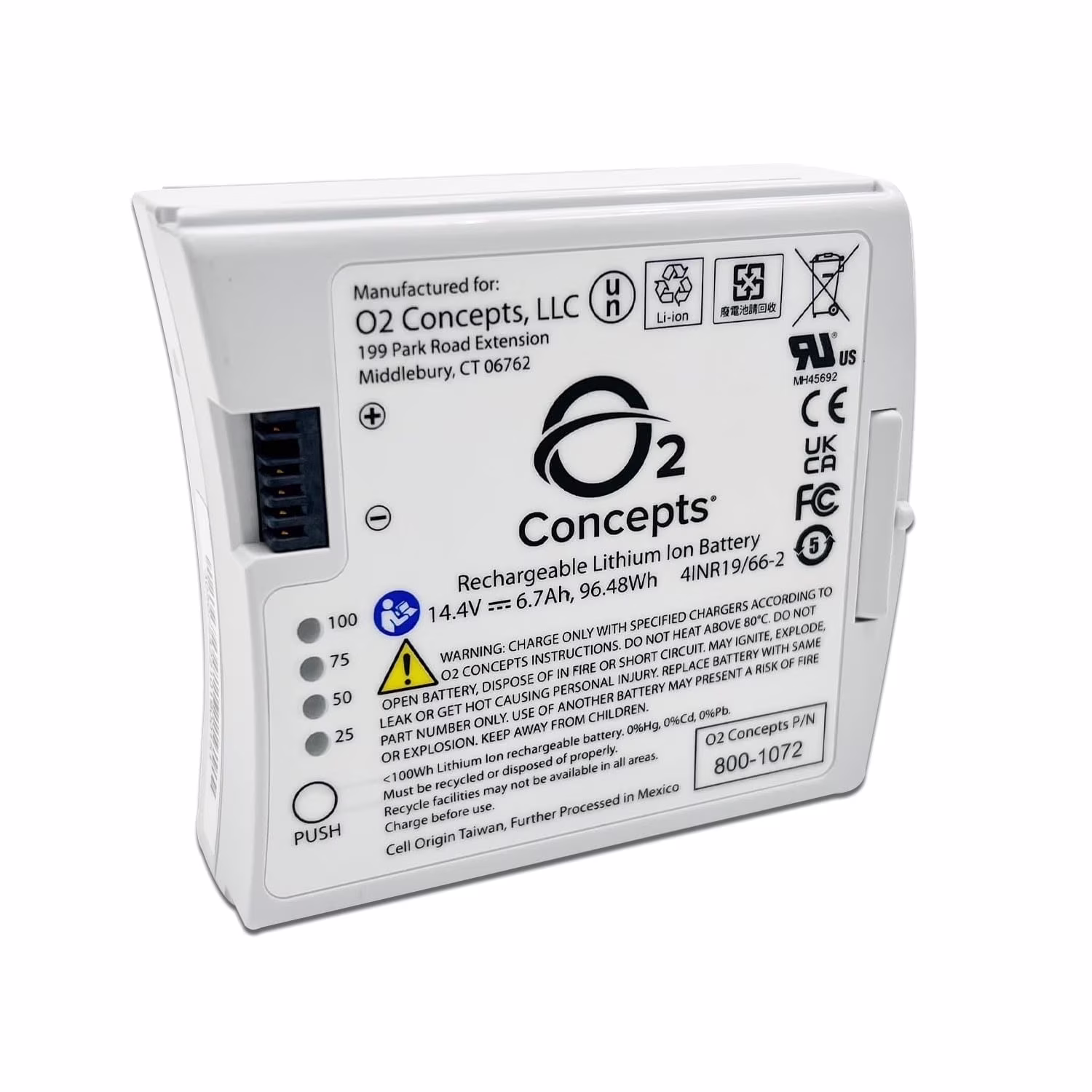 Battery for Oxlife Liberty 2 Portable Oxygen Concentrator