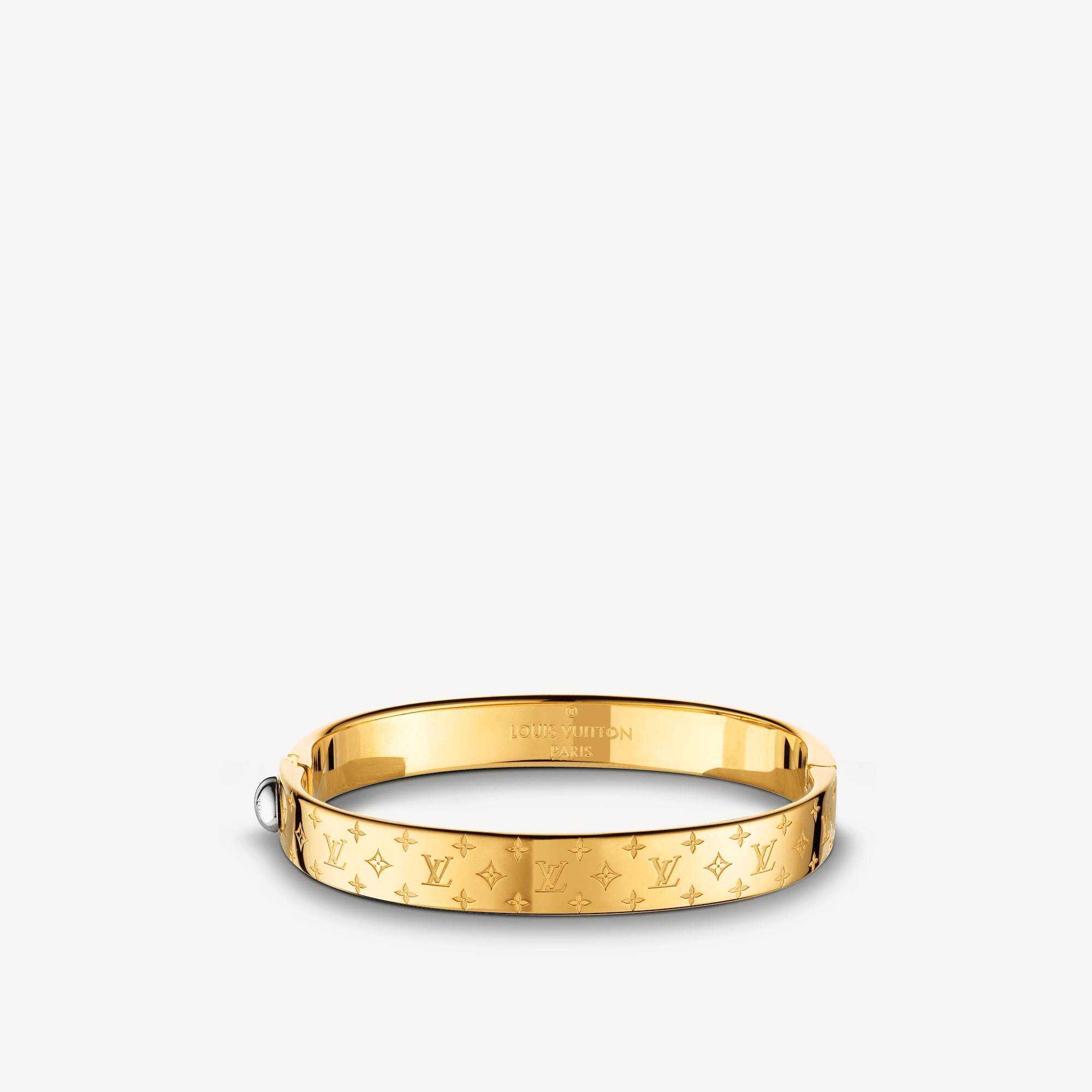 大人気LOUIS VUITTON ルイヴィトン カフ ナノグラム