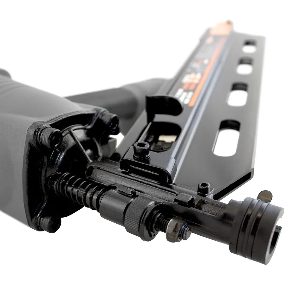 NuMax SFR2190WN Pneumatic 21 Degree 3-1/2 Full Round Head Framing Nailer with Nails (500 Count)