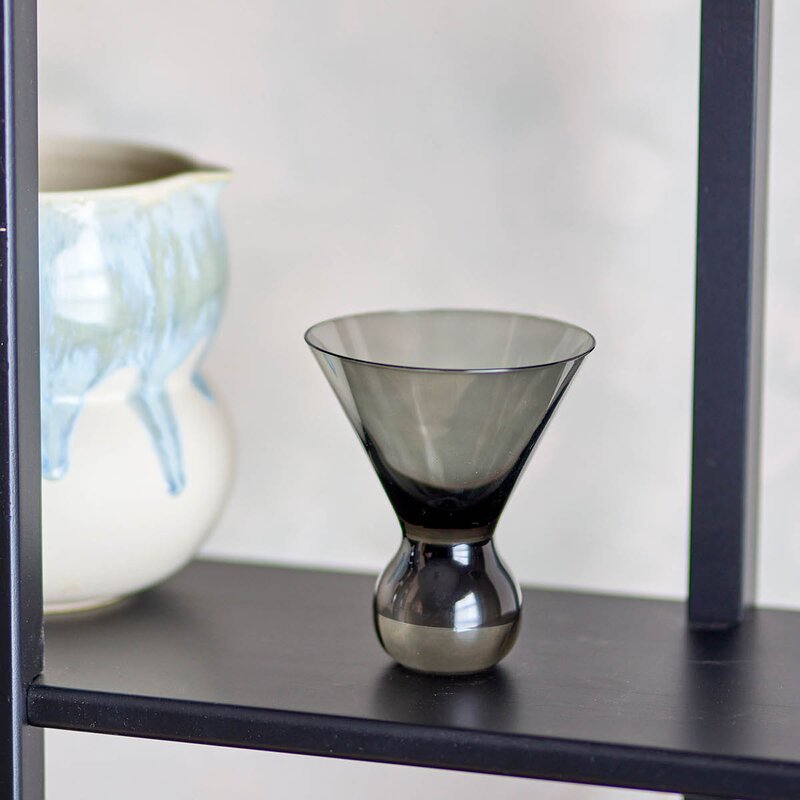Coctailglass Corliss 16,5 cl 4 stk grå