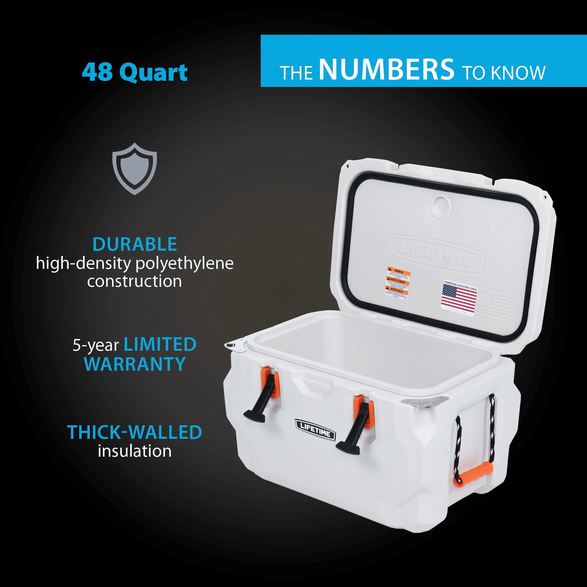 48 Quart High Performance Cooler 91209 - Image 4