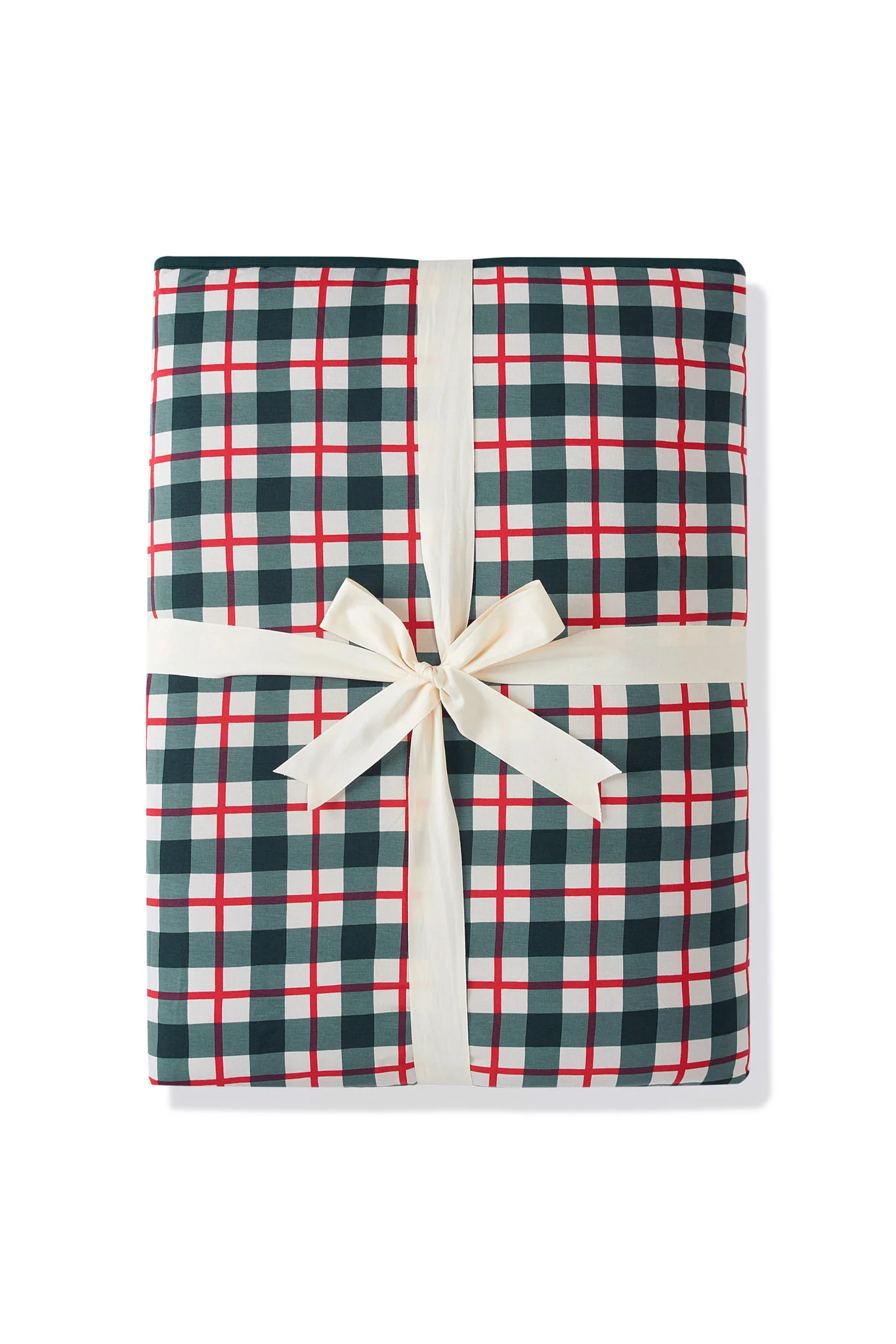 Adult Quilted Blanket in Holiday Plaid 2.5