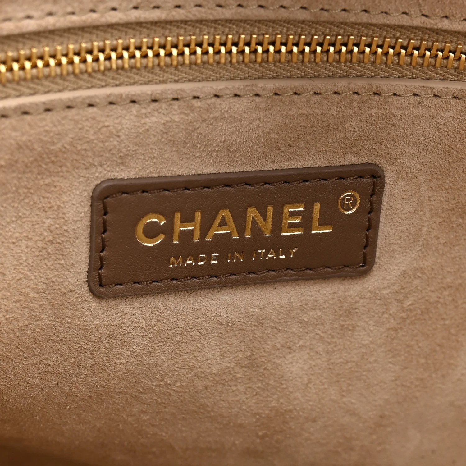 Calfskin Archetype Small Shopping Tote Brown