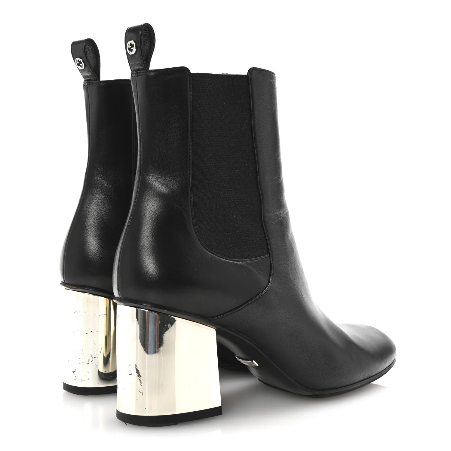 Nappa Charlotte Ankle Boots 37 Black