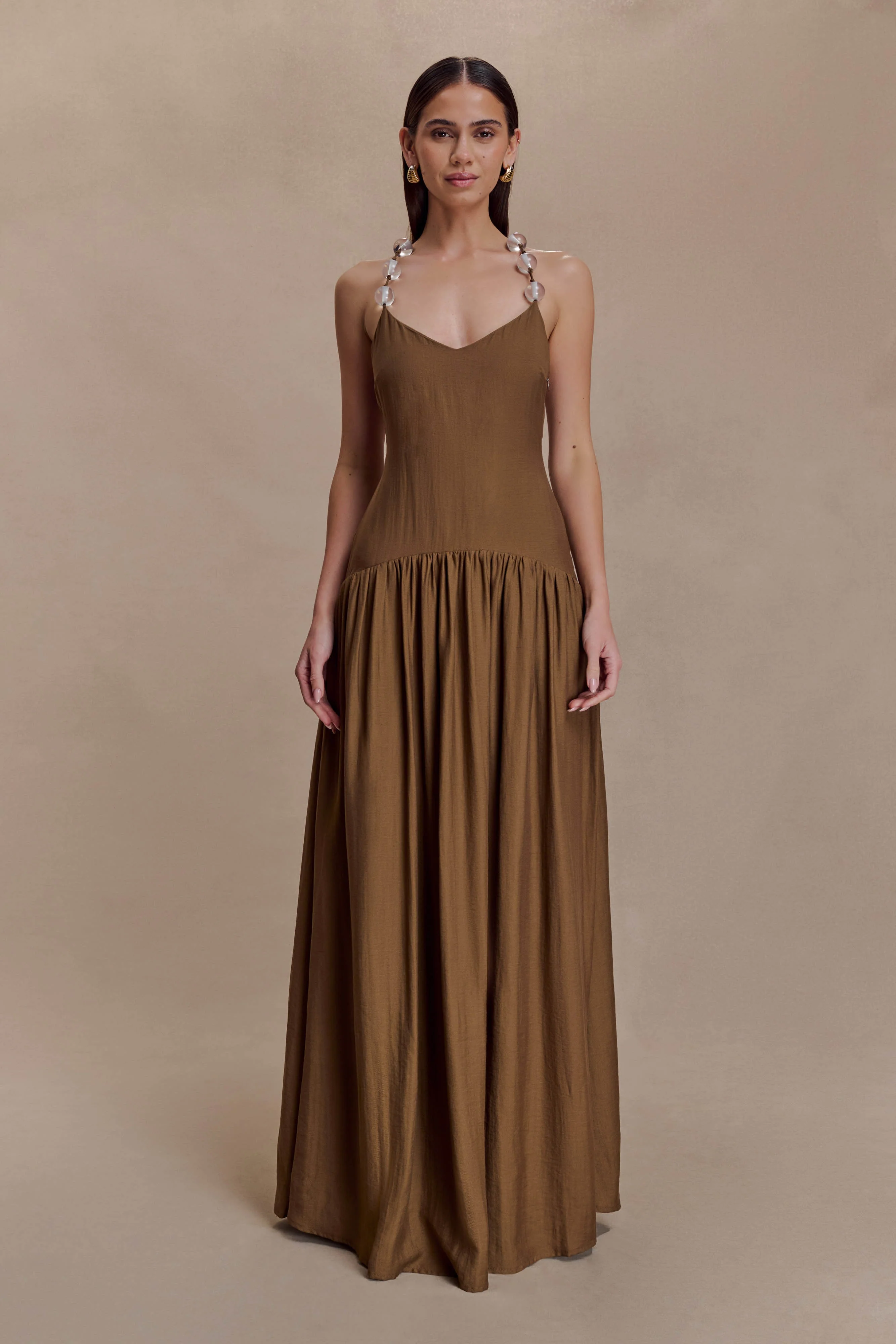 Darling Maxi Dress - Chocolate