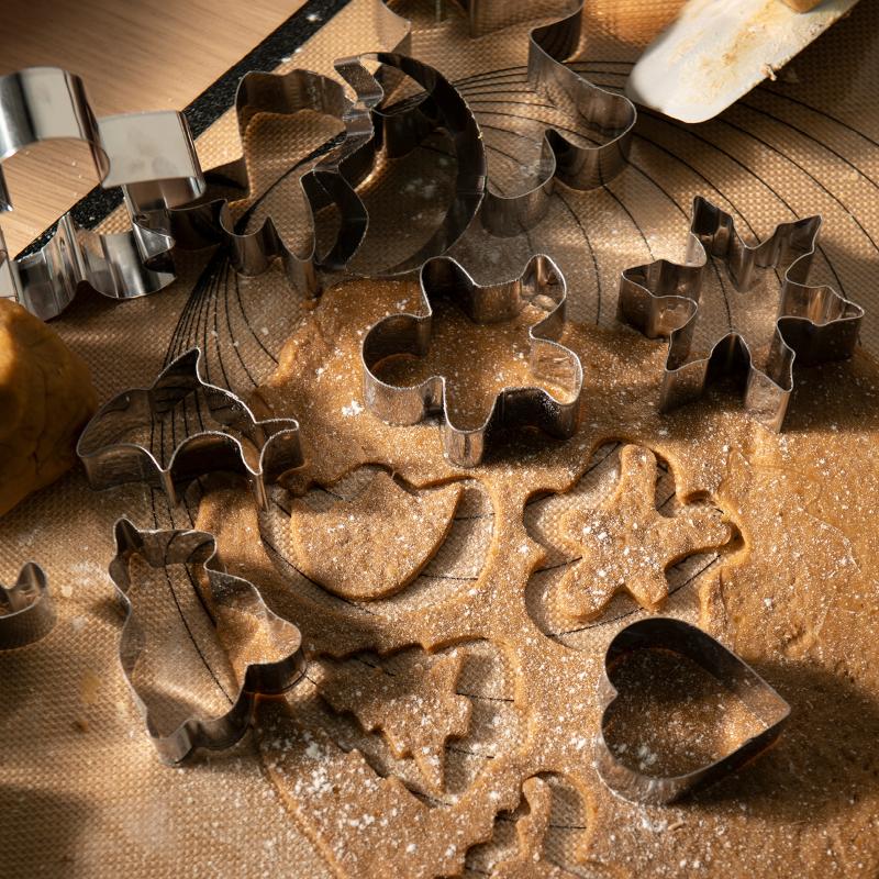 bAYk pepperkakeform måne sølv
