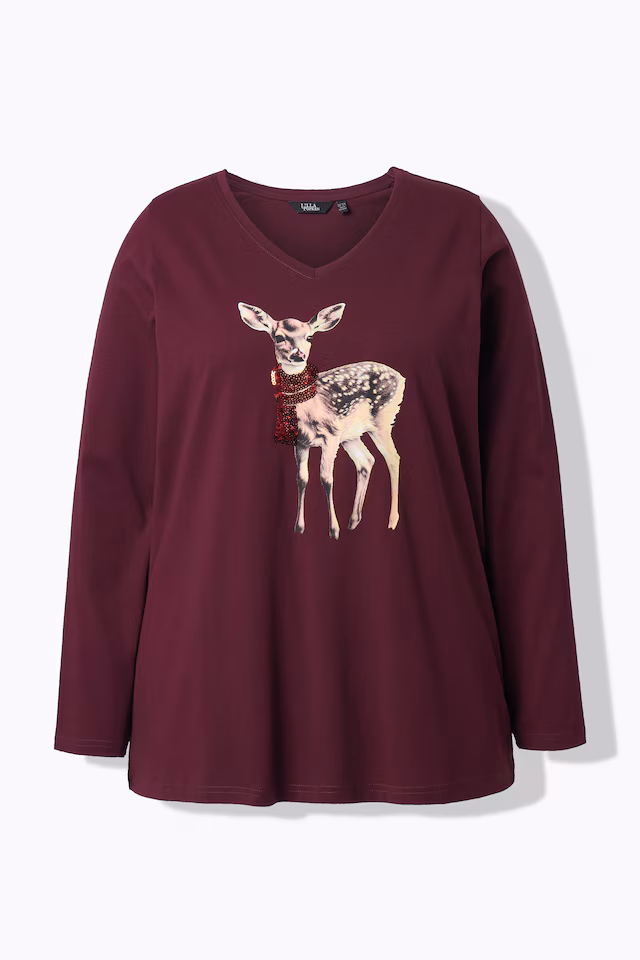 Fawn Long Sleeve Graphic Tee