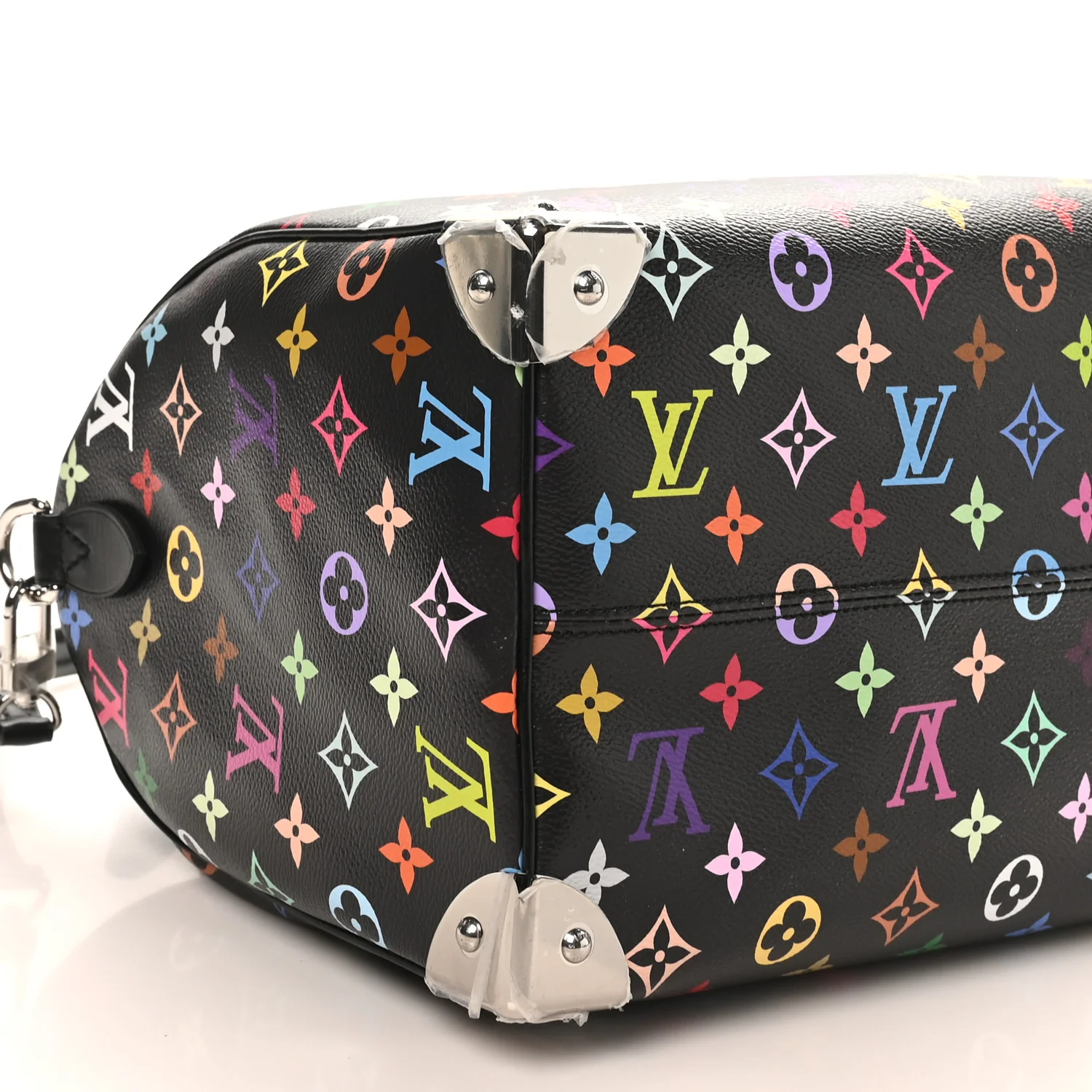 LV X TM Monogram Multicolor Speedy Soft 30 Black