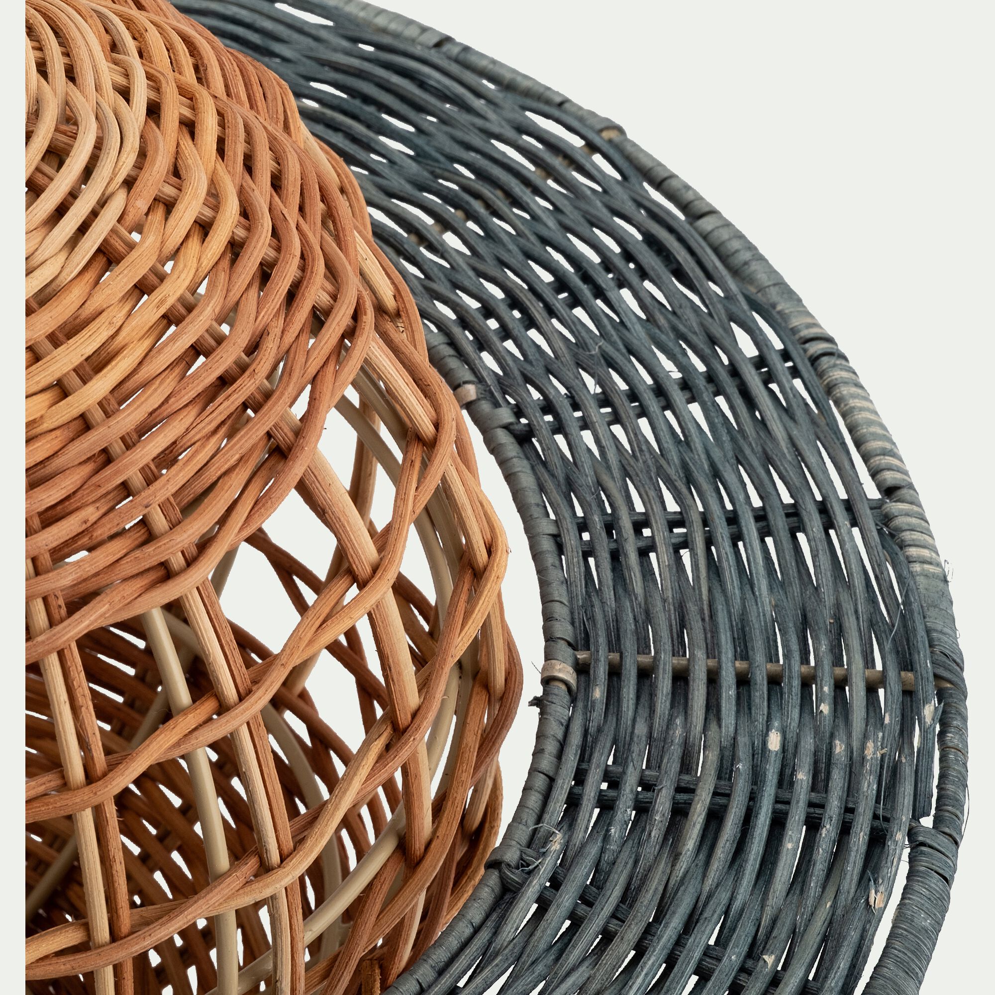 ORION - Suspension non électrifiée en rotin D38cm - naturel