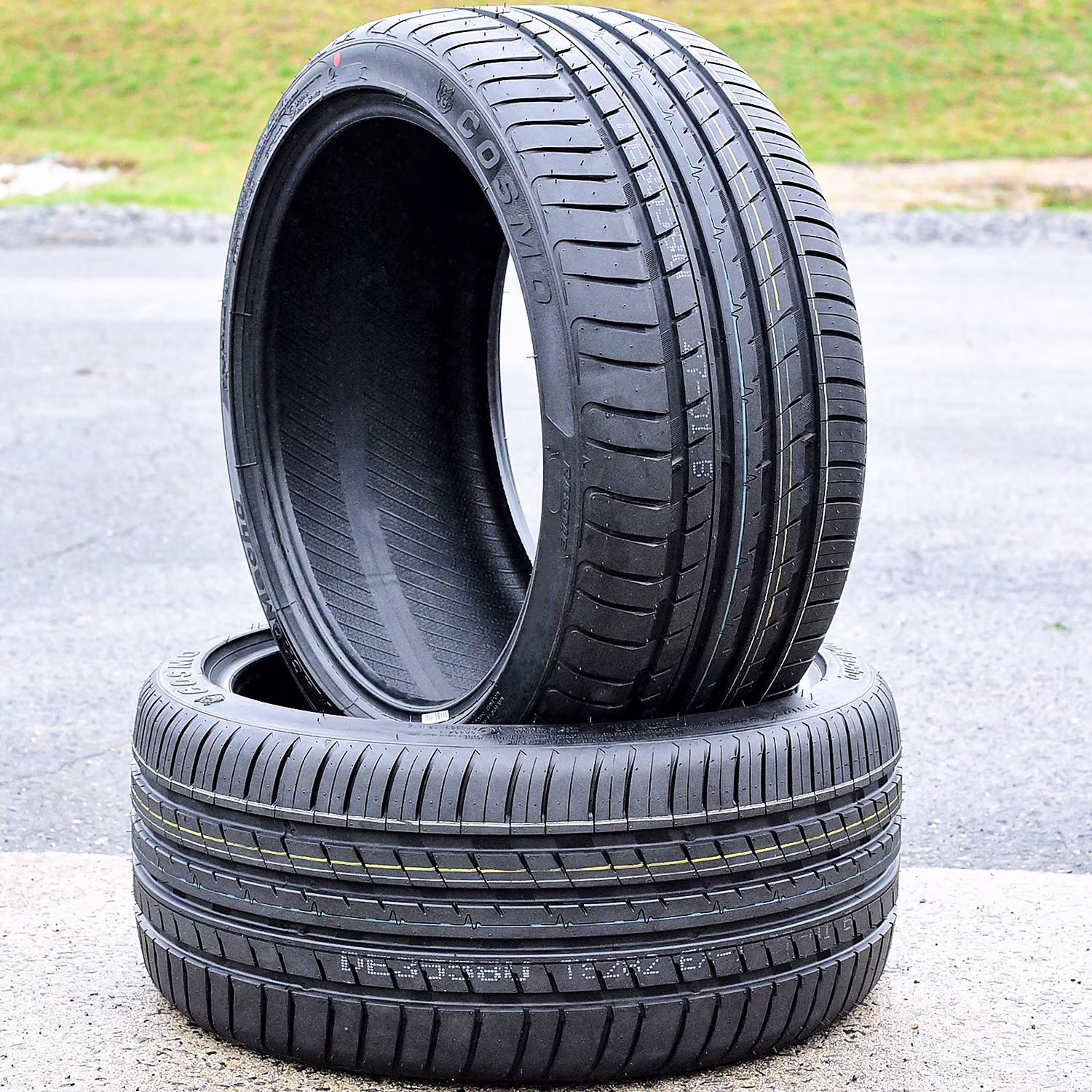 Pair of 2 (TWO) MuchoMacho 225/40R18 ZR 92Y XL A/S Performance Tires Fits: 2014-15 Honda Civic Si, 2013 Toyota Corolla LE