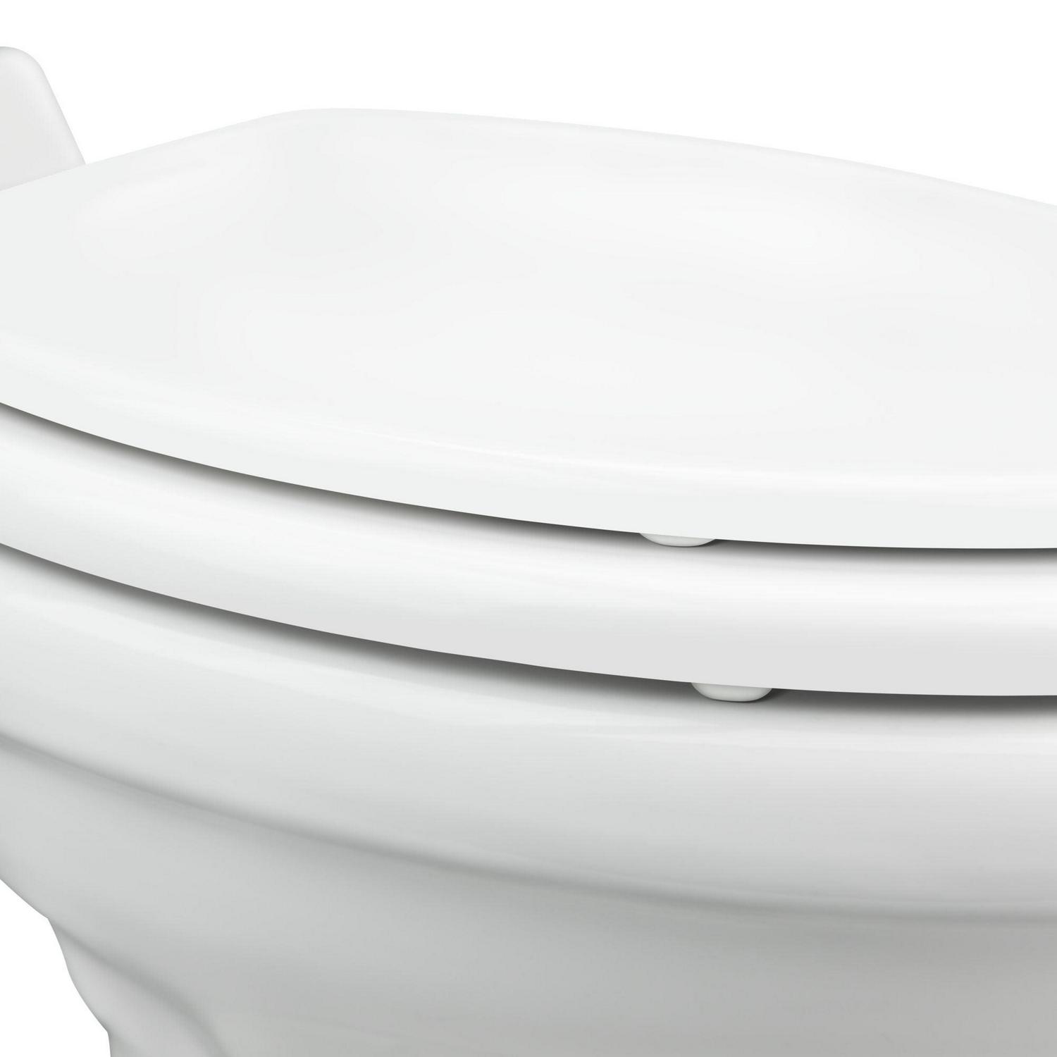 320 RV Toilet | White | 302320081 | Standard Height | Gravity Toilet | Elongated Ceramic Bowl | Flush with Foot Pedal | For RVs. Trailers. and Outdoor Campers - Image 8
