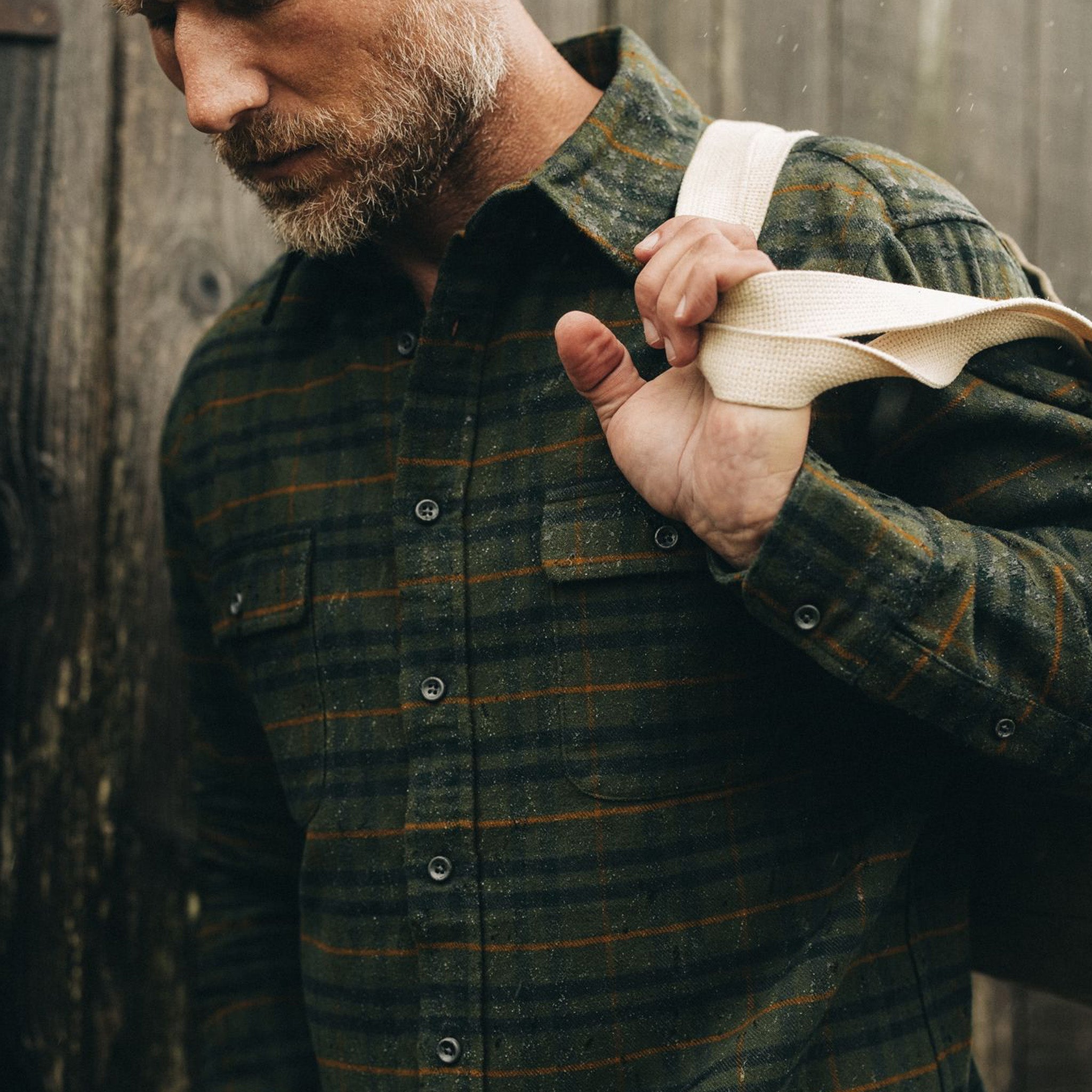Chemise Yosemite à carreaux forêt foncée