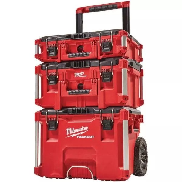 SYSTÈME DE RANGEMENT MODULAIRE POUR BOÎTE À OUTILS PACKOUT AVEC BOÎTE À OUTILS COMPACTE
