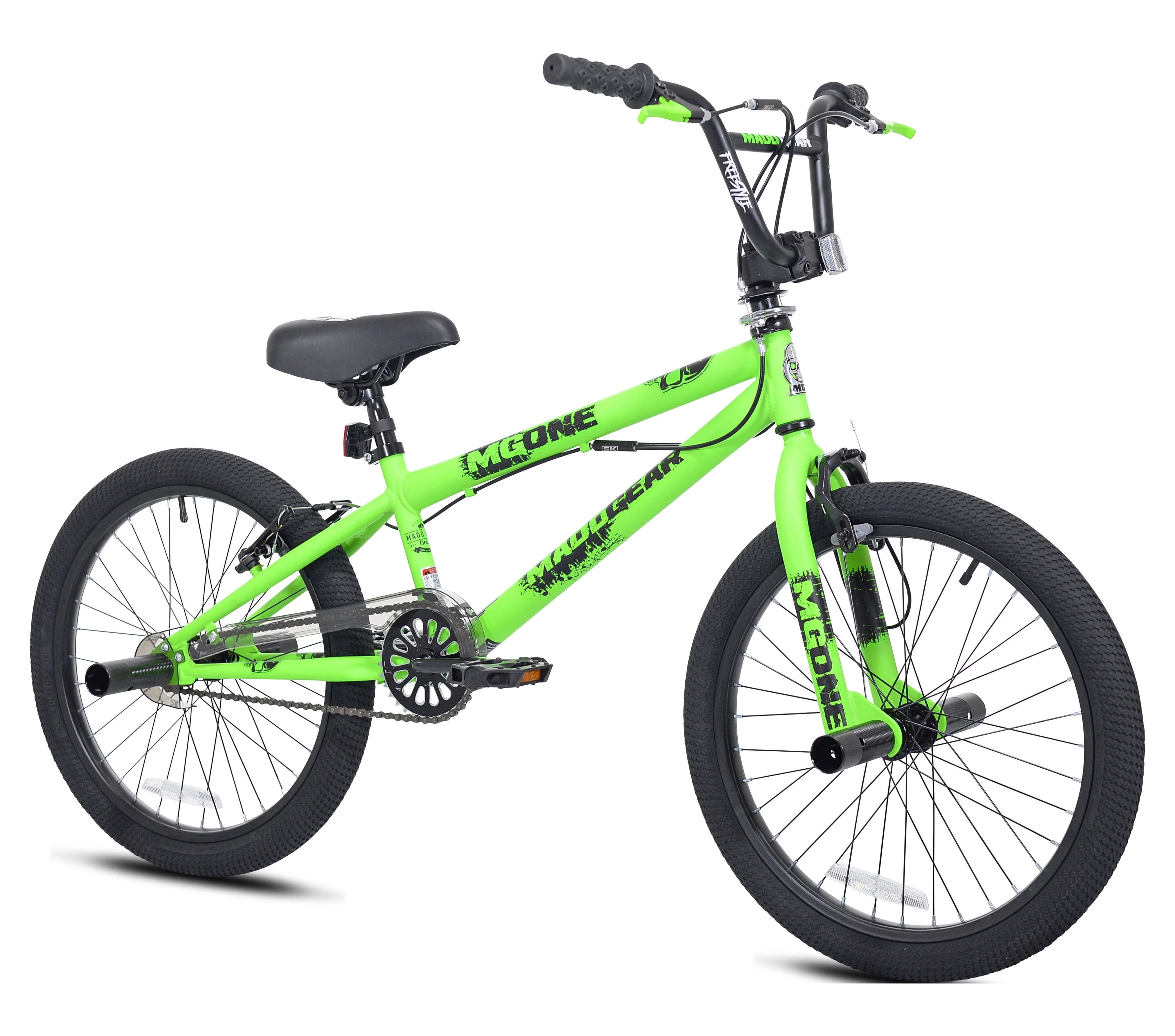 20 inch Boy's Freestyle BMX Bicycle, Green