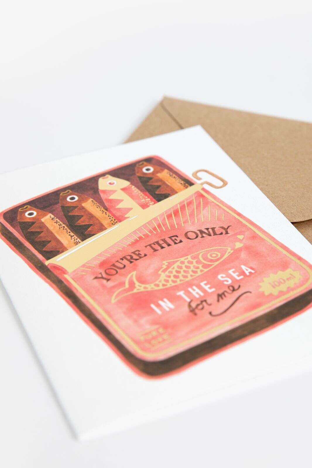 Postkaart Fish in the sea