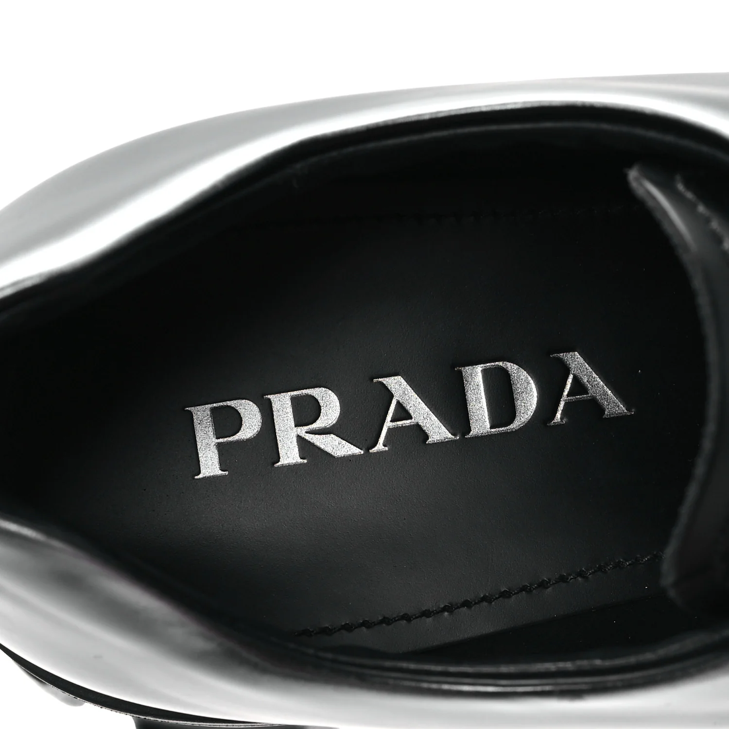 Spazzolato Rois Sfumato Monolith 55mm Derby Loafers 5.5 Black Argento