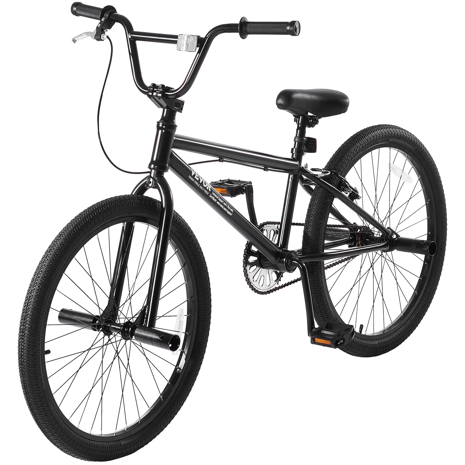 BMX Bike, 24-Inch Wheel Freestyle Bike, BMX Race Bike with 4 Pegs, Beginner-Level BMX to Advanced Riders, BMX Bicycles for Teen Adult Men Women, Durable Hi-Ten Steel Frame, Easy to Assemble - Image 8