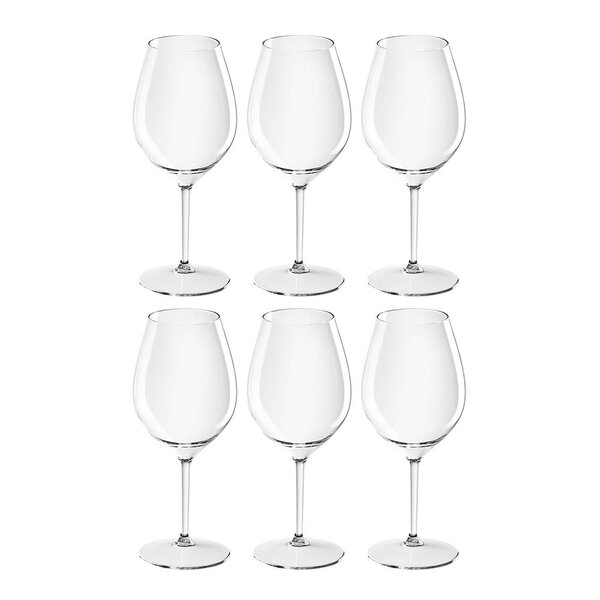 Clubhouse vinglass 51 cl 6 stk tritanplast