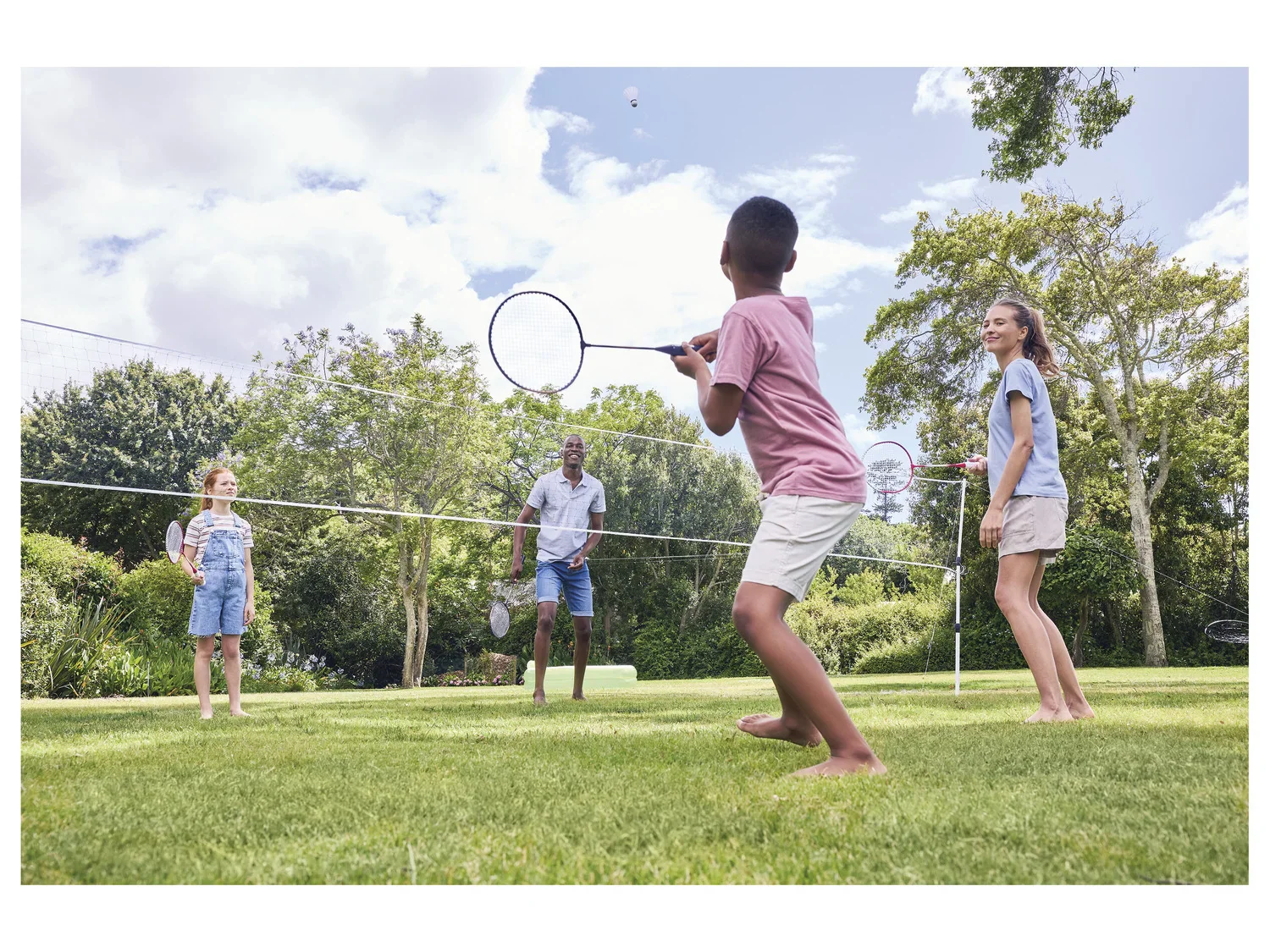 CRIVIT Set de badminton avec filet