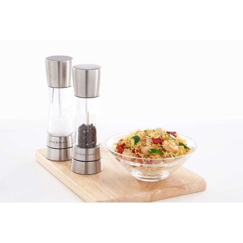 Gourmet Precision - Derwent saltkvern børstet stål