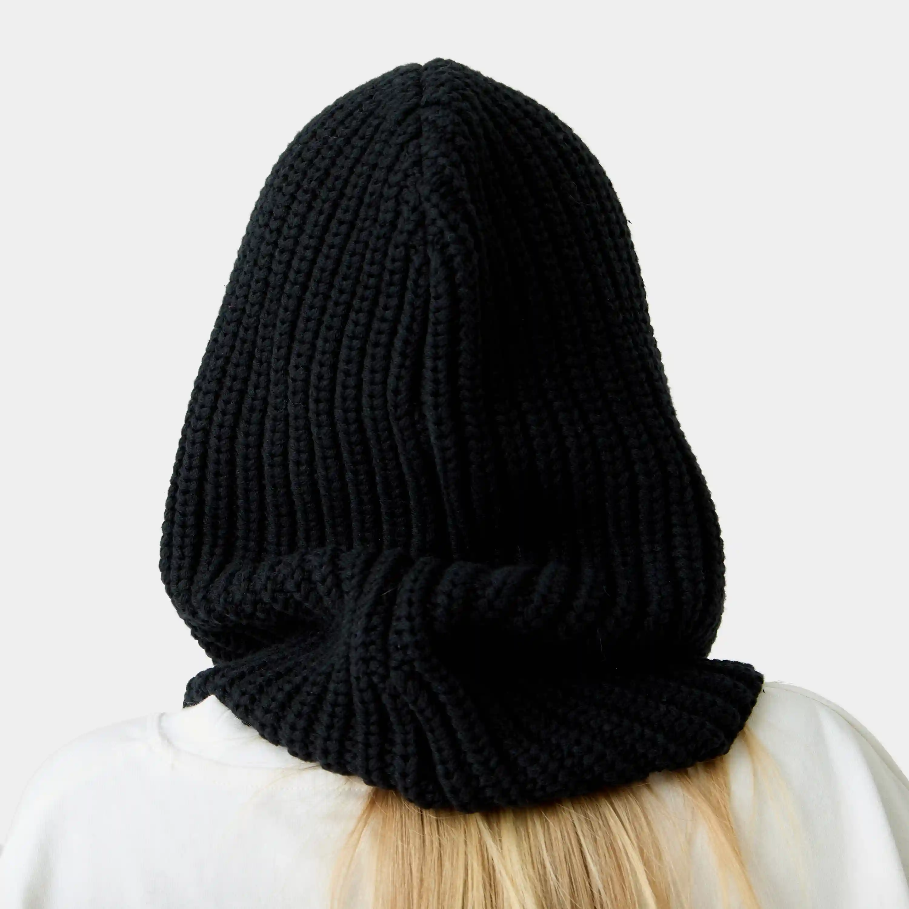 Black Knit Balaclava