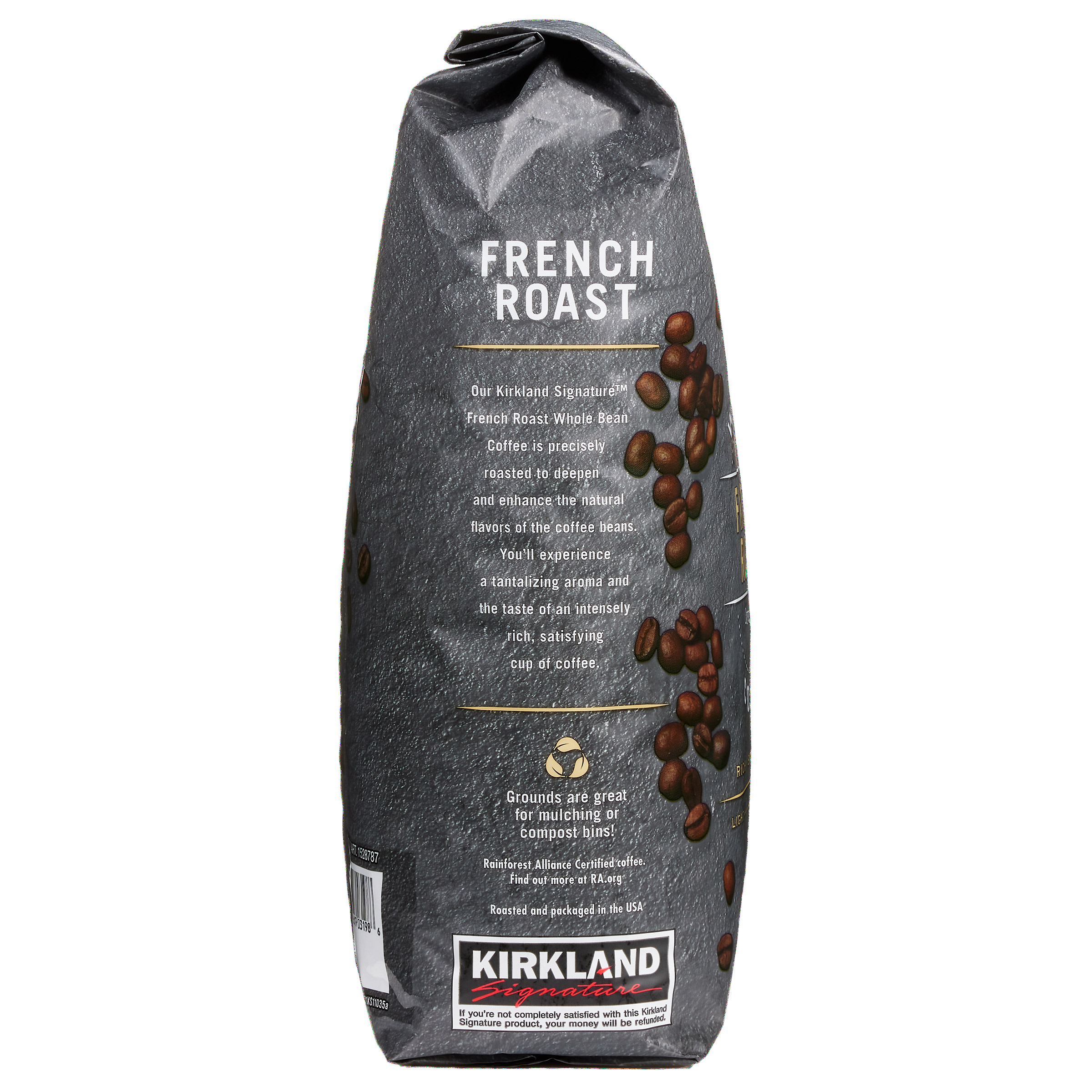 Kirkland Signature Whole Bean Coffee, French Roast, 2.5 lb
