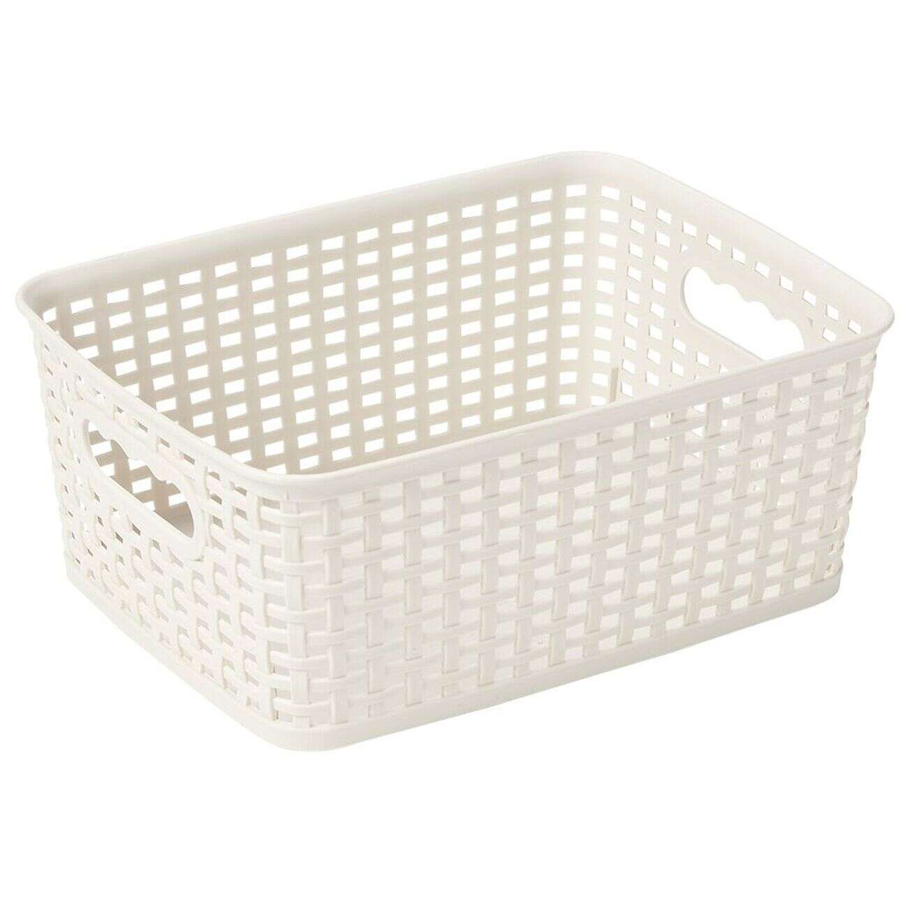 Panière en plastique 4,5L - 4 coloris