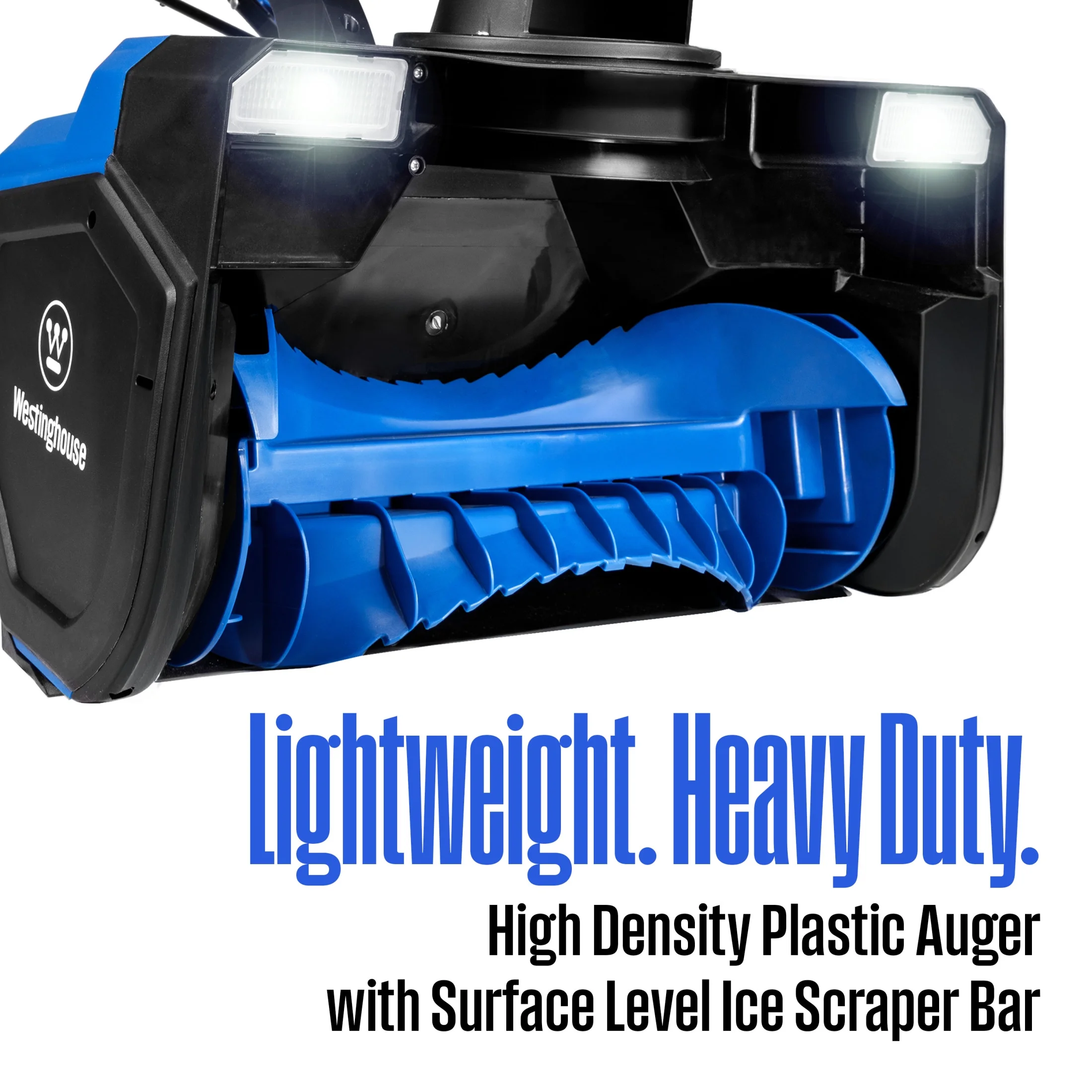 WSnow23 Corded Snow Blower 23 Inch, Dual LED Lights, 1800W Watt Motor, Electric Snow Blower with 25ft Throwing Distance, Plows 800lbs/min, Adjustable Chute Image 4